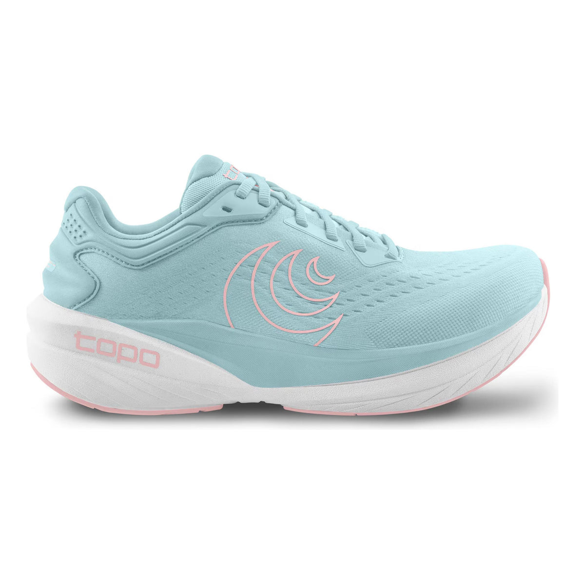 TOPO ATHLETIC Phantom 4 Chaussure de running sans stabilisateurs Femmes - bleu clair, rosé