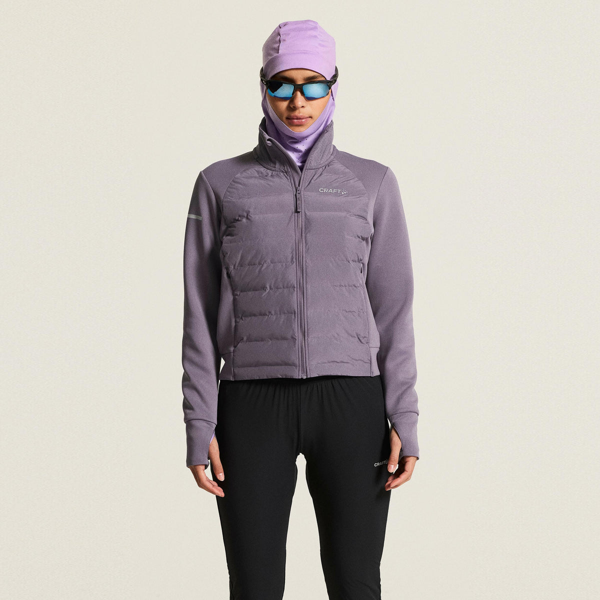 Craft SubZ Veste running Femmes - mauve