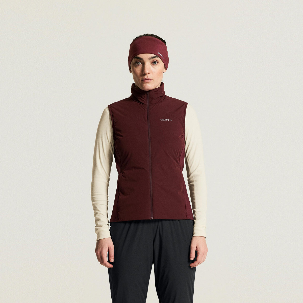 Craft ADV Essence Gilets de course Femmes - rouge