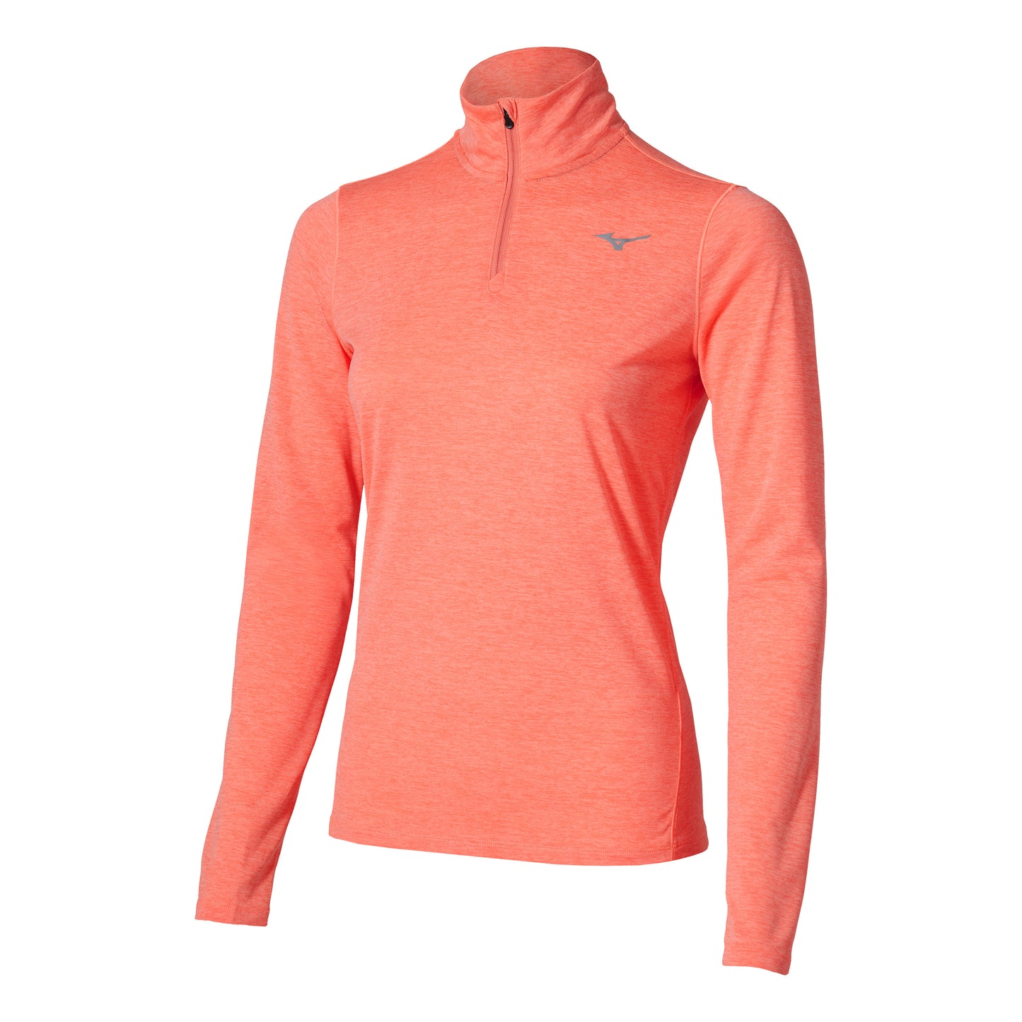Mizuno Core Impulse Half Zip  Maillot de course Femmes - corail