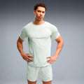 Everyday Cloudspun  Maillot de course Hommes - vert clair