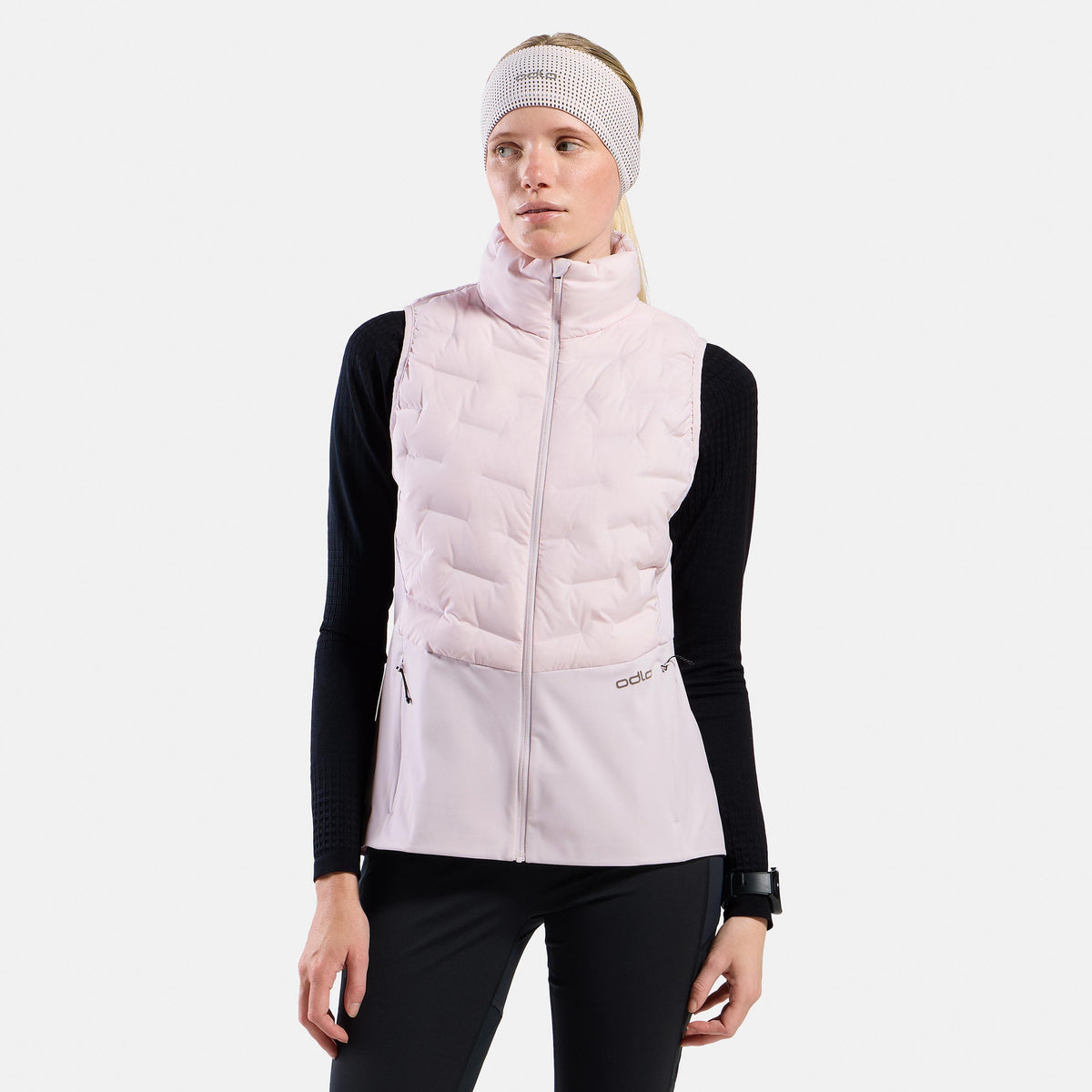 Odlo Zeroweight Insulator  Gilets de course Femmes - rosé