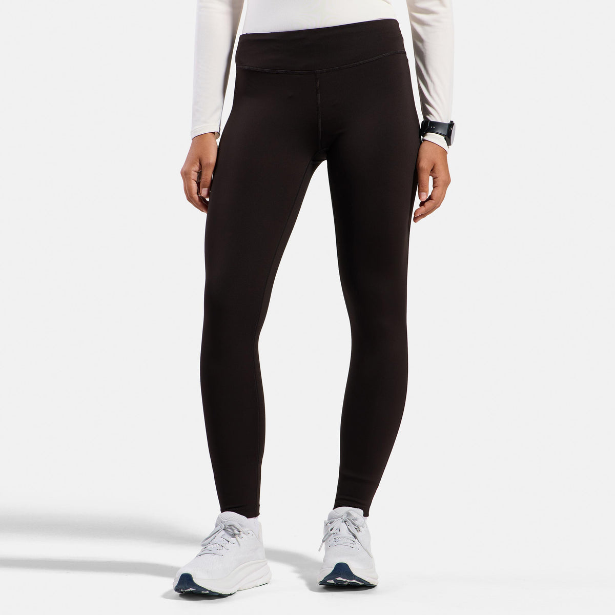 Odlo Essential Warm  Collant de course Femmes - marron