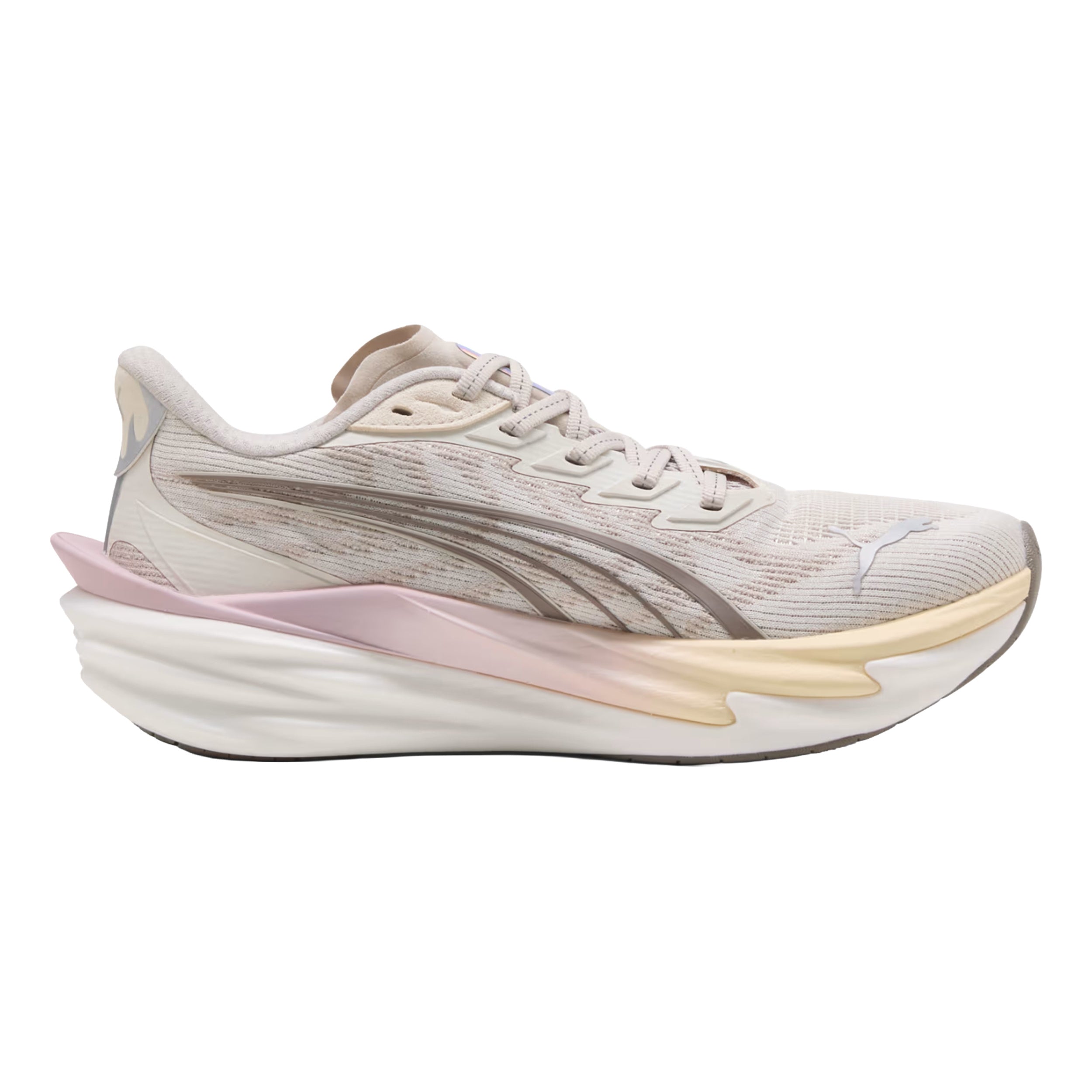 Puma Deviate Nitro 4 Chaussure de running sans stabilisateurs Femmes - crème, rosé