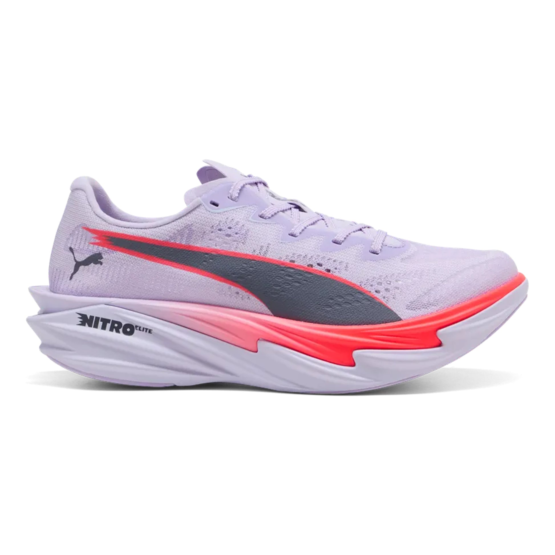 Puma Deviate Nitro Elite 4 Chaussure de compétition Femmes - lilas, corail