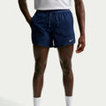 Stride 5in Short de running Hommes - bleu foncé, argent
