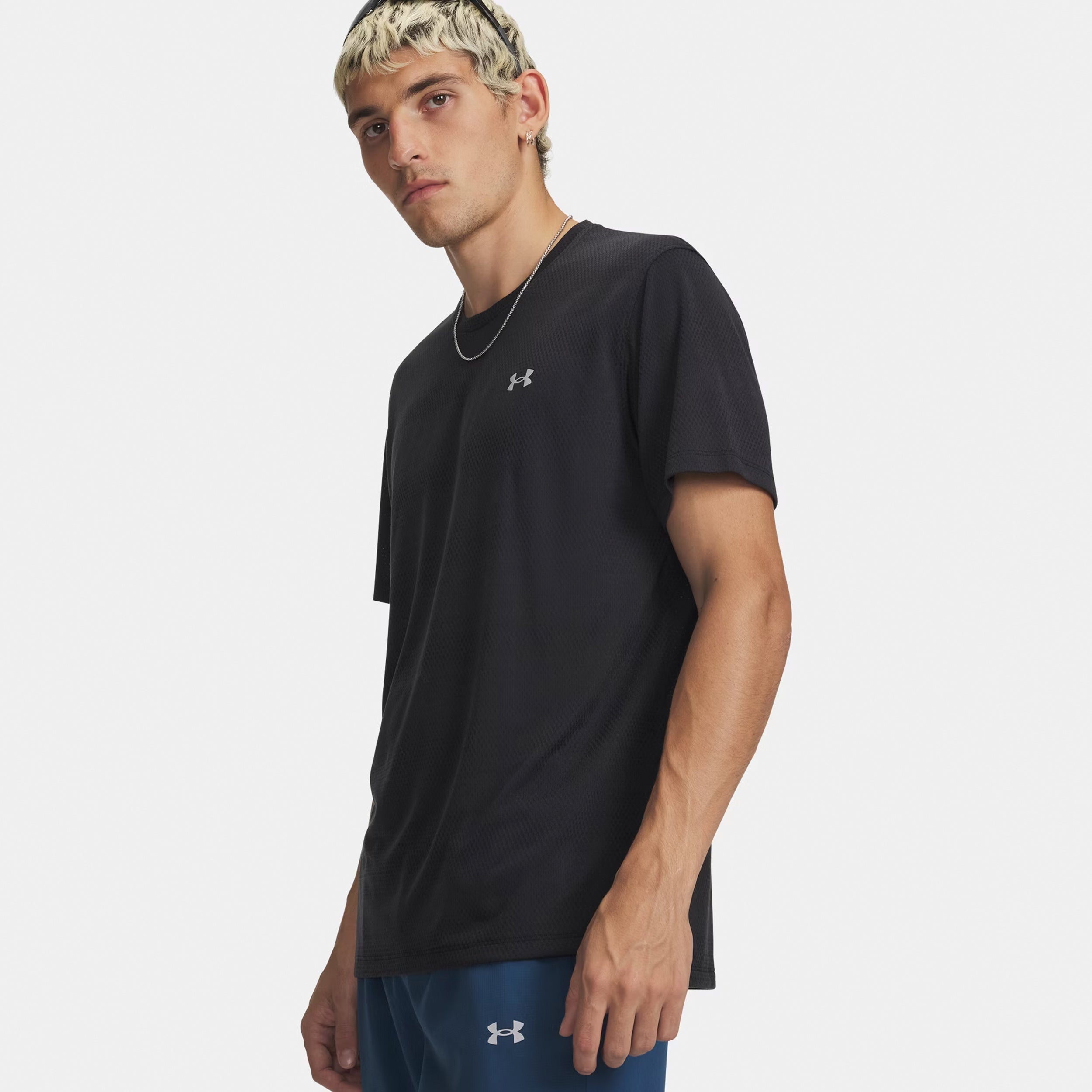 Under Armour Velociti  Maillot de course Hommes - noir, argent