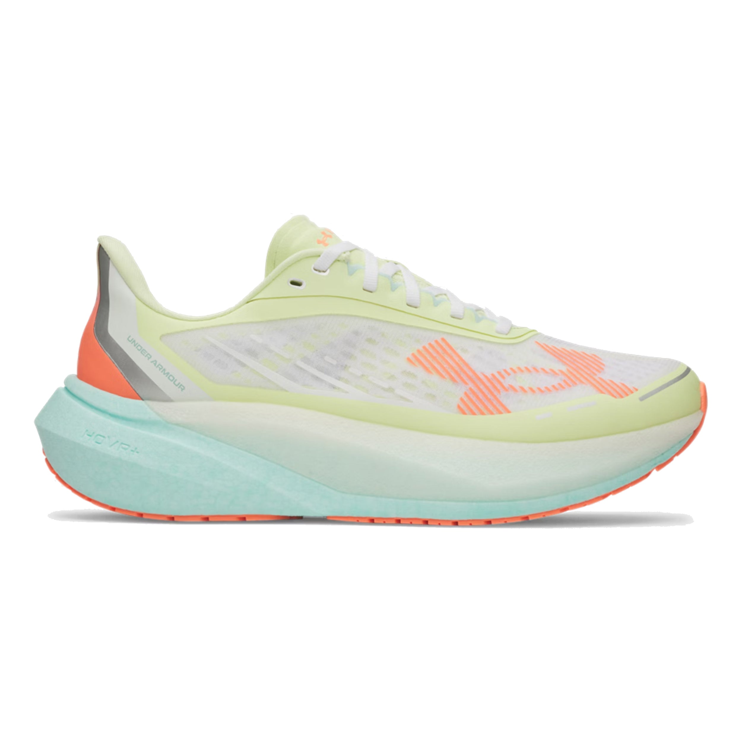 Under Armour Velociti Distance Chaussure de running sans stabilisateurs Hommes - blanc, menthe