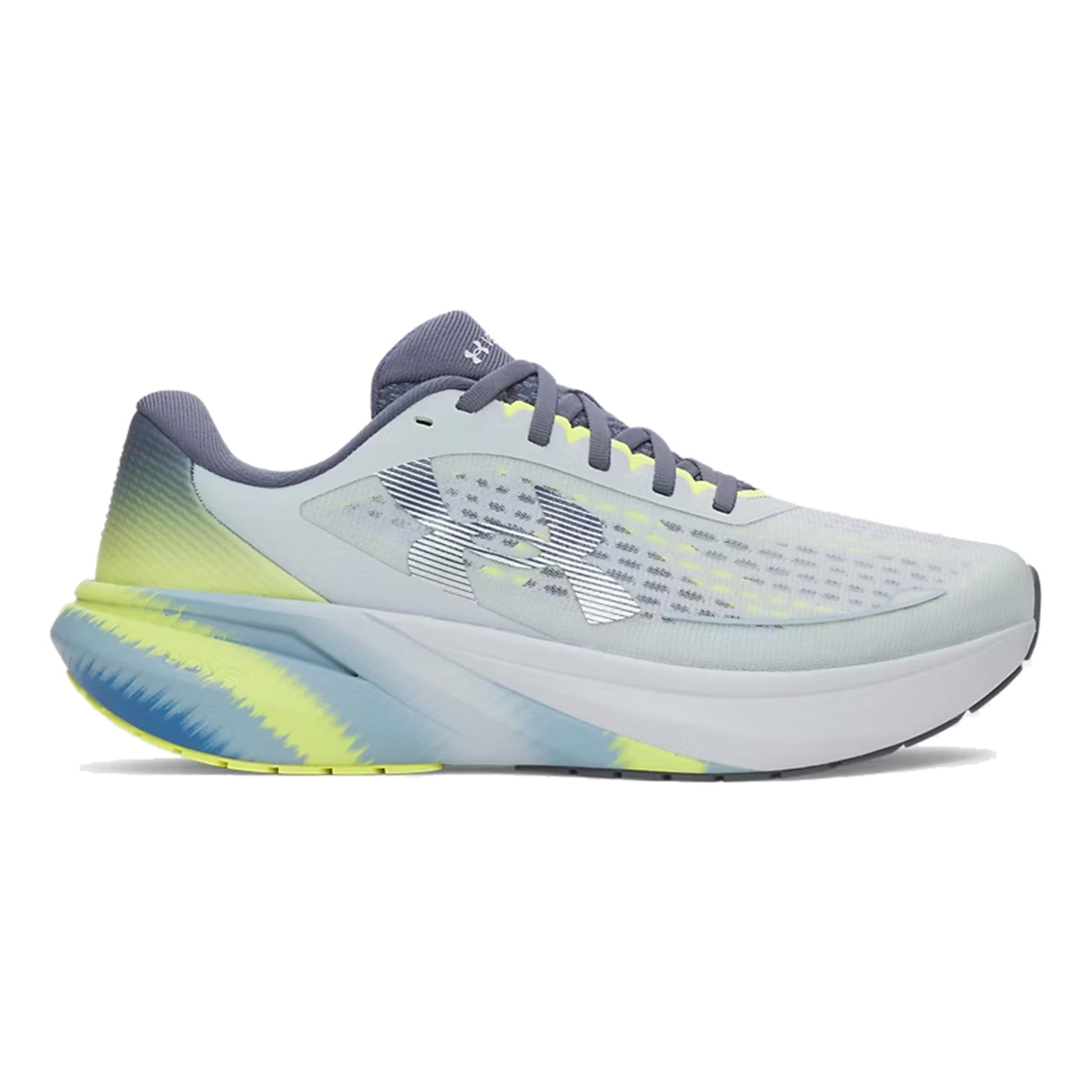 Under Armour Velociti Pace Chaussure de running sans stabilisateurs Hommes - gris, jaune