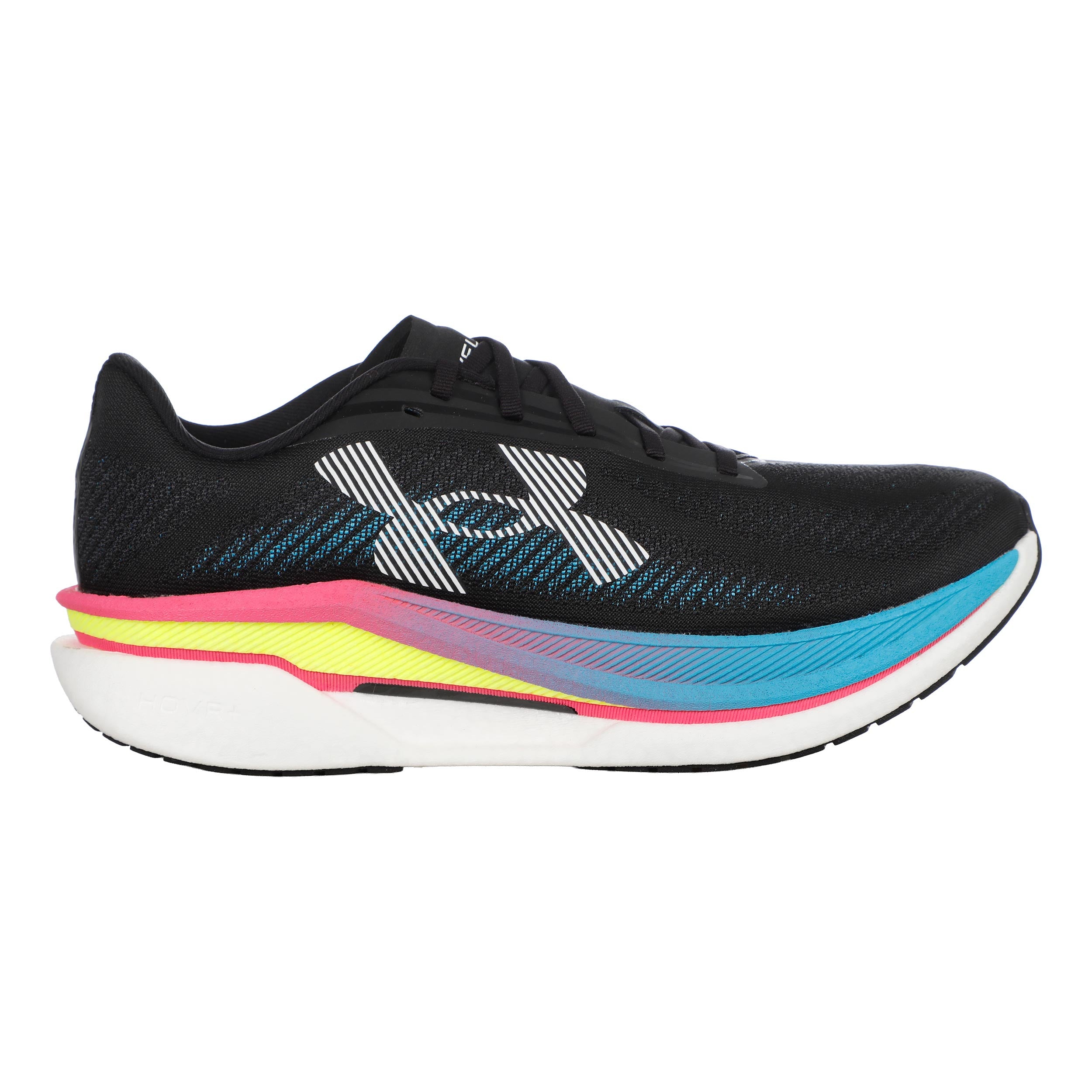 Under Armour Velociti Pro 2 Chaussure de compétition Unisex-noir, bleu