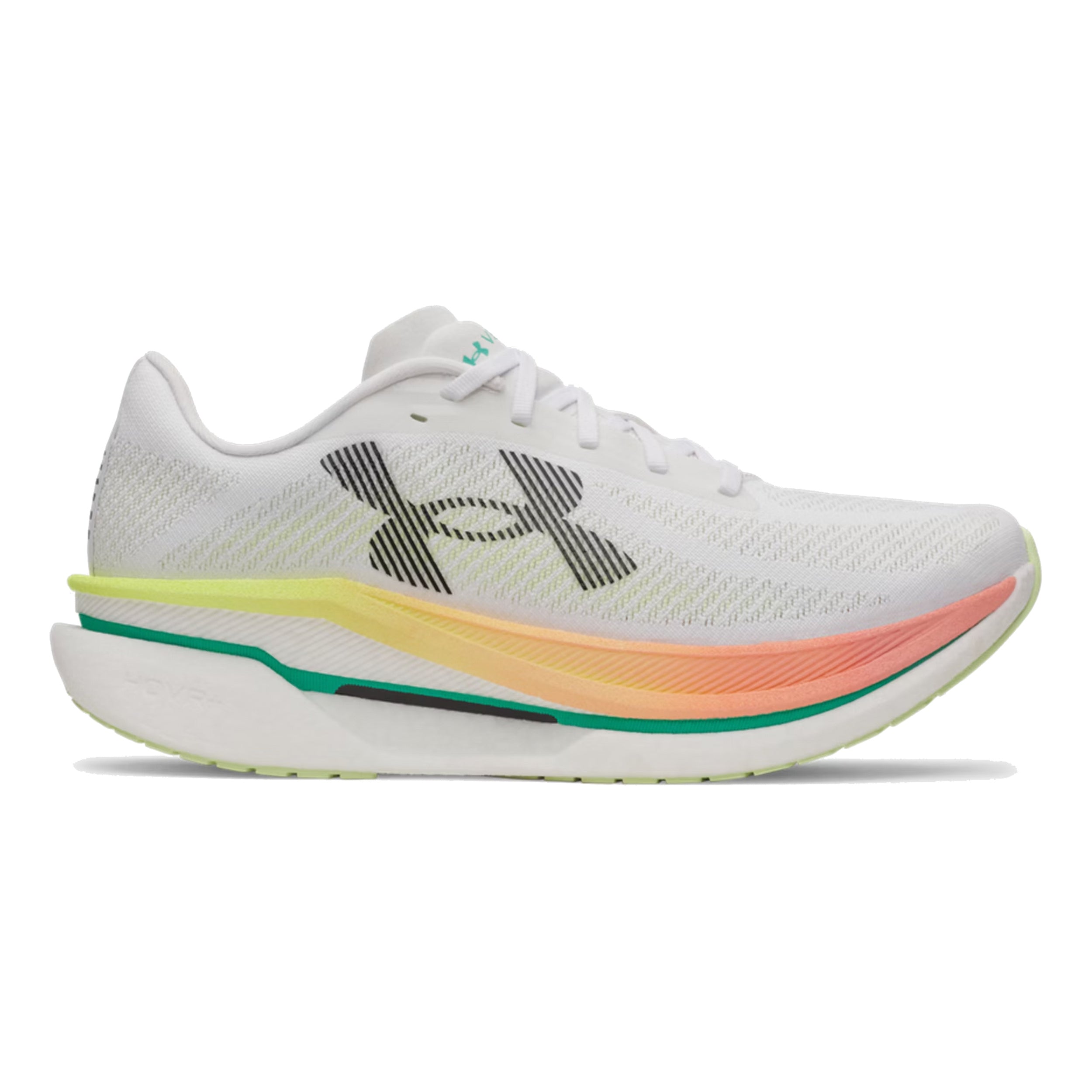 Under Armour Velociti Pro 2 Chaussure de compétition Unisex-blanc, vert clair