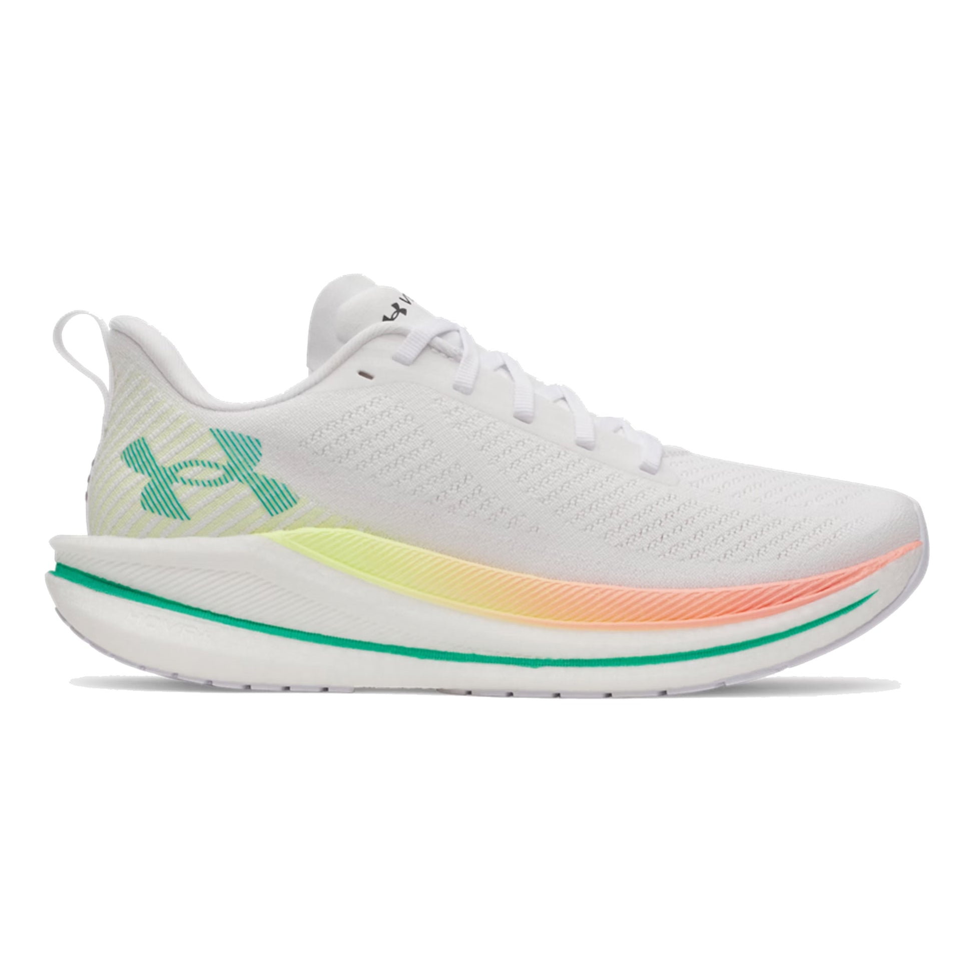 Under Armour Velociti SPD Chaussure de running sans stabilisateurs Femmes-blanc, vert clair