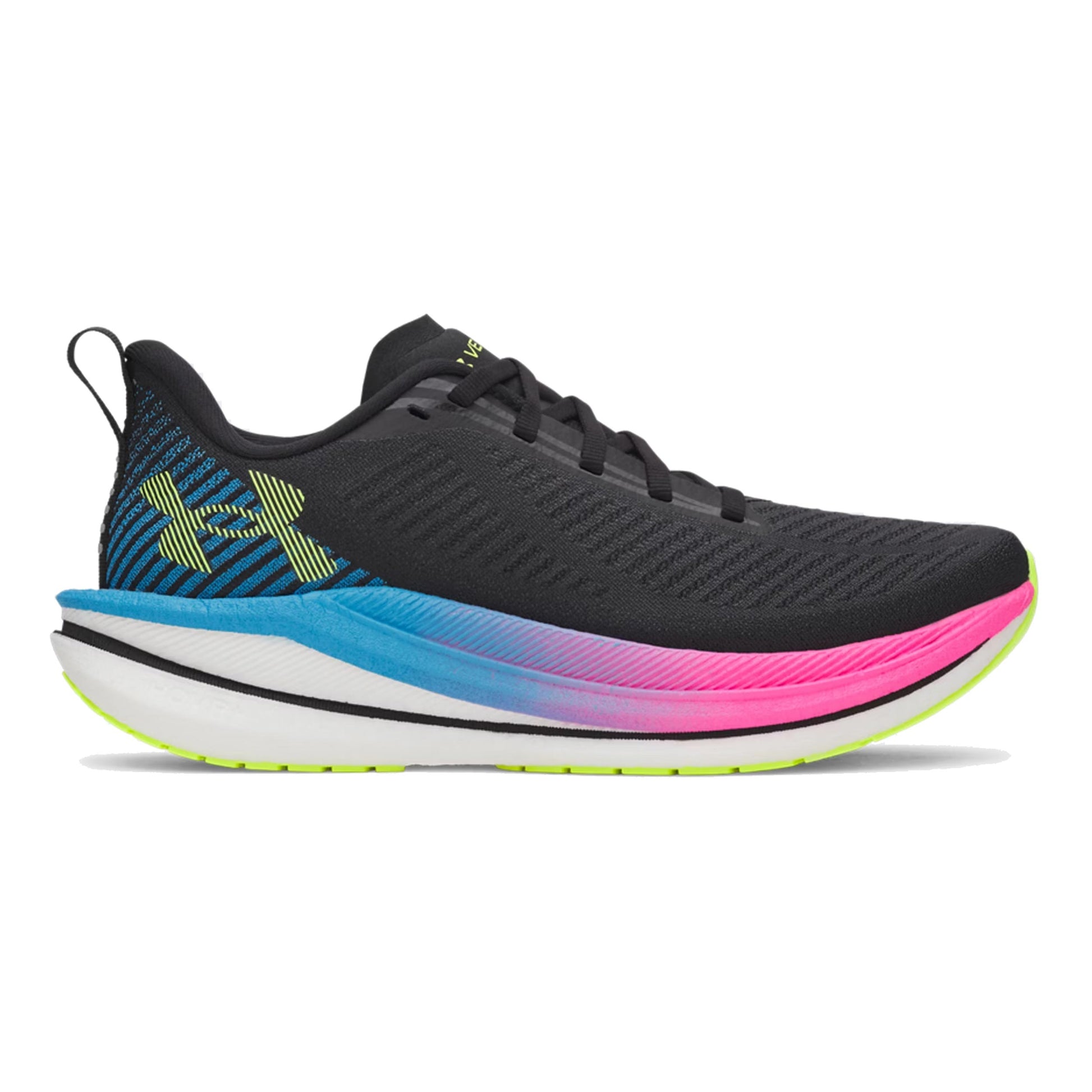 Under Armour Velociti SPD Chaussure de running sans stabilisateurs Femmes-noir, bleu
