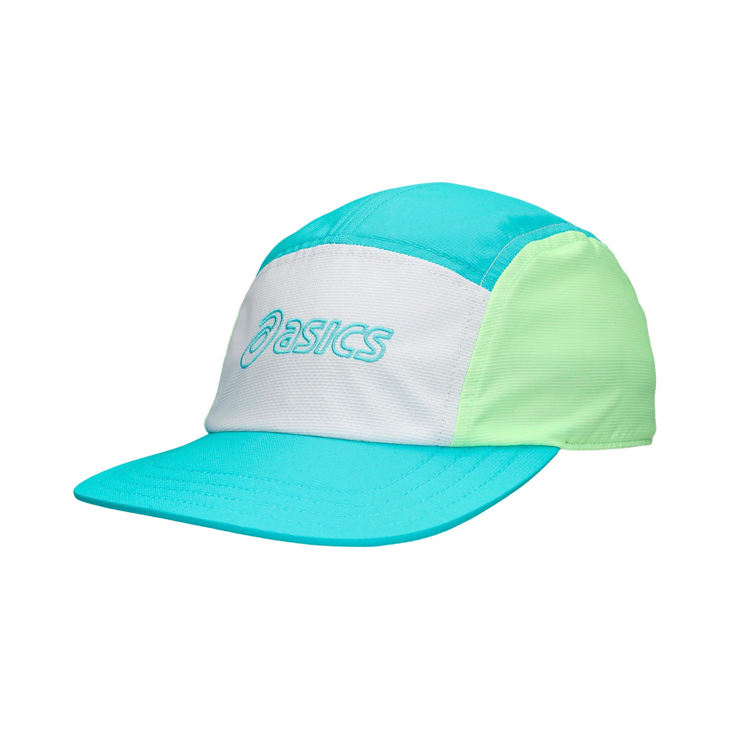 ASICS Asics 5 Panel  Casquette Unisex - turquoise, vert fluo