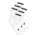 6PPK Crew Chaussettes de running Unisex-blanc