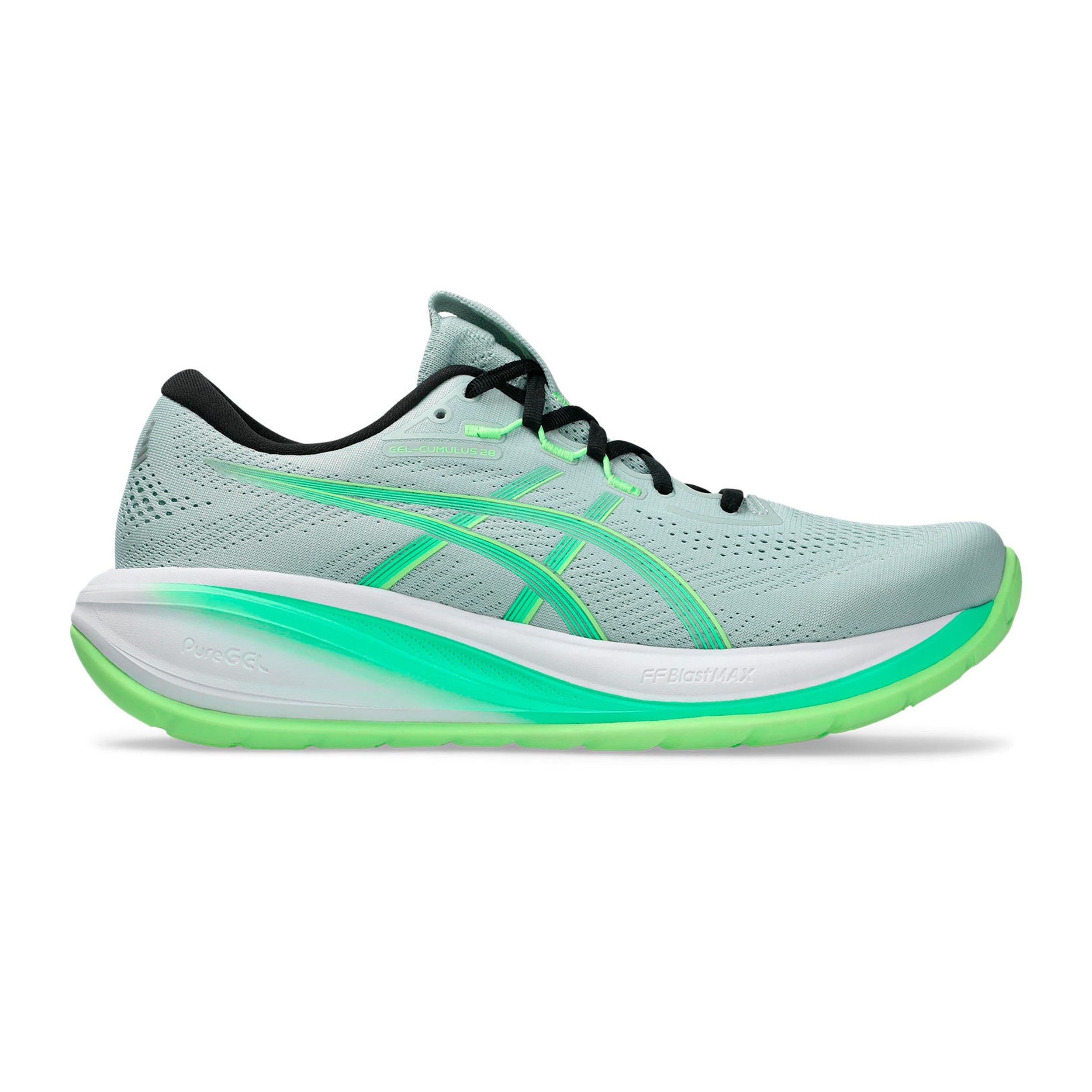 ASICS Gel-Cumulus 28 Chaussure de running sans stabilisateurs Hommes-vert, vert