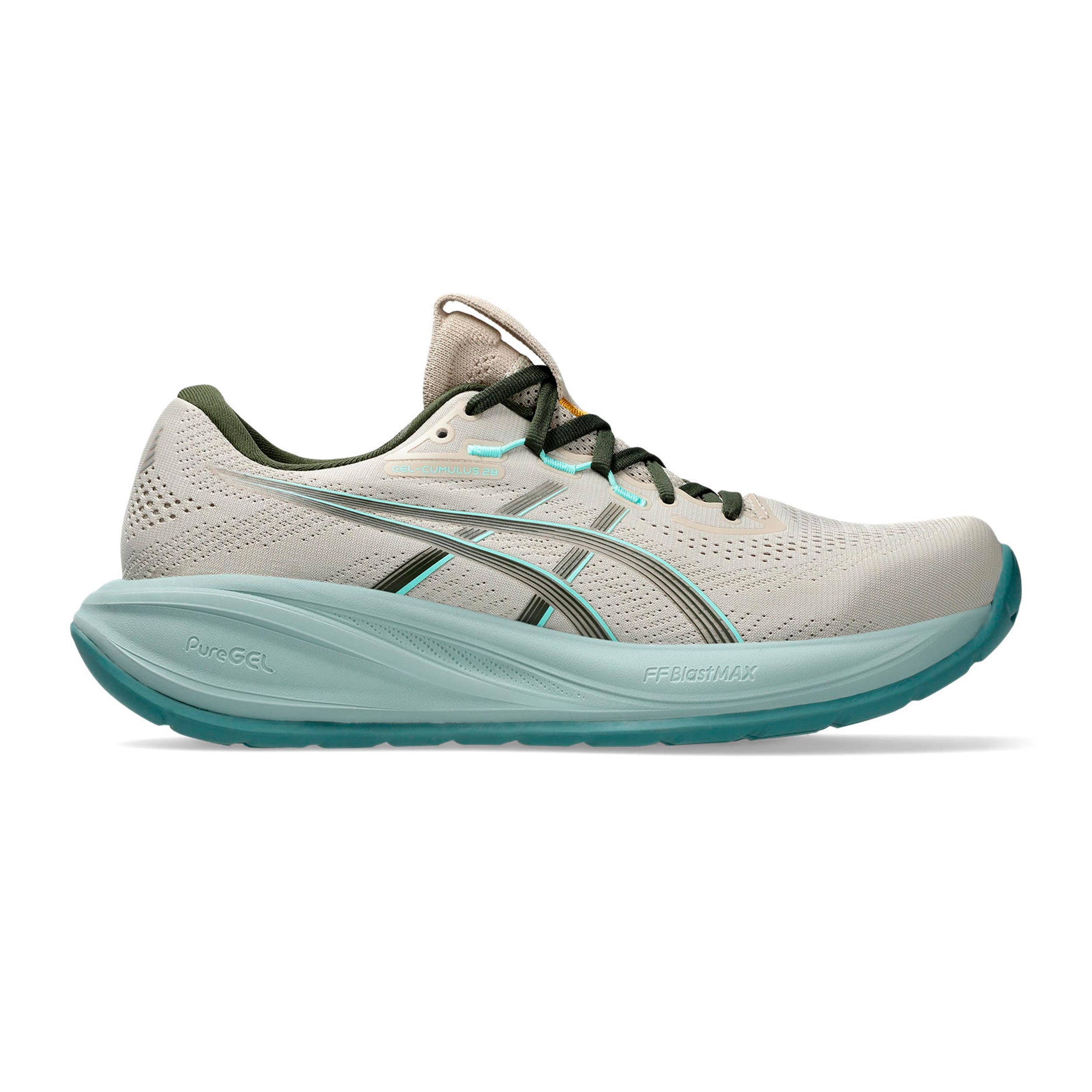 ASICS GEL-CUMULUS 28 Chaussure de running sans stabilisateurs Hommes - beige, bleu