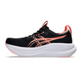 Gel-Nimbus 28 Chaussure de running sans stabilisateurs Femmes - noir, corail