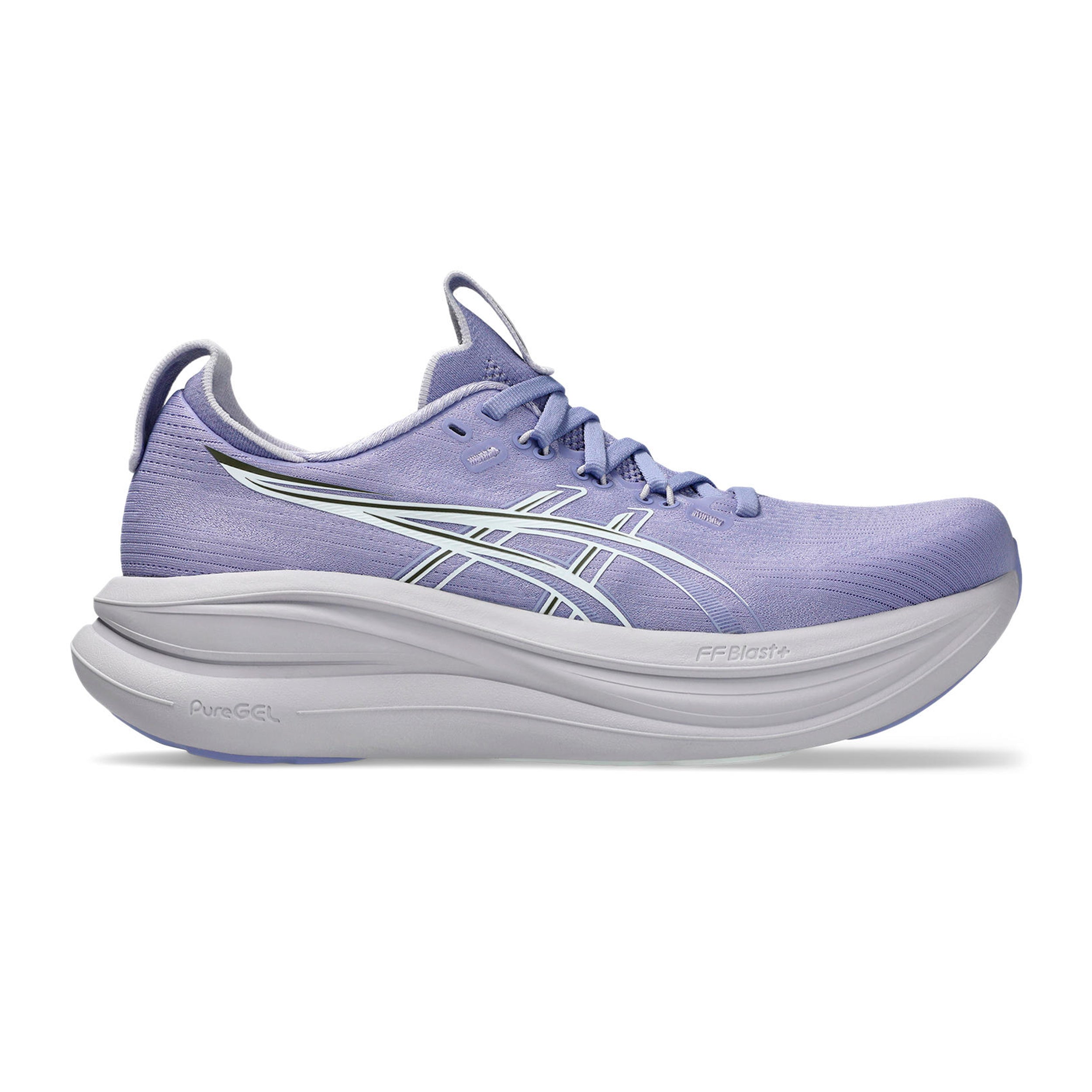 ASICS Gel-Nimbus 28 Chaussure de running sans stabilisateurs Femmes - lilas, blanc