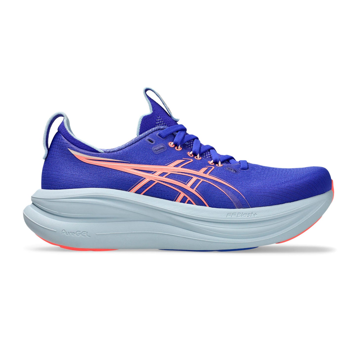 ASICS Gel-Nimbus 28 Chaussure de running sans stabilisateurs Femmes - bleu, orange
