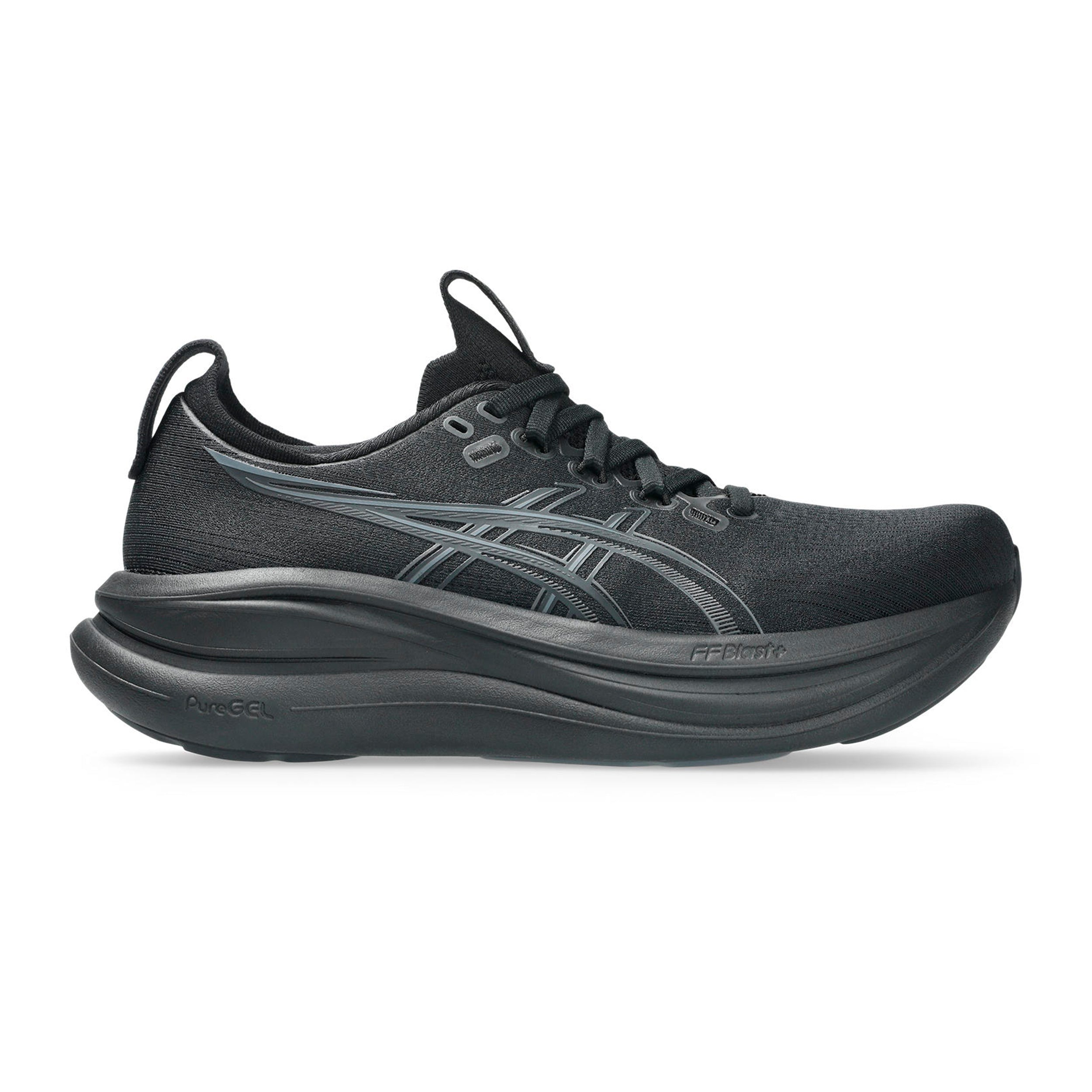 ASICS Gel-Nimbus 28 Chaussure de running sans stabilisateurs Femmes - noir, gris