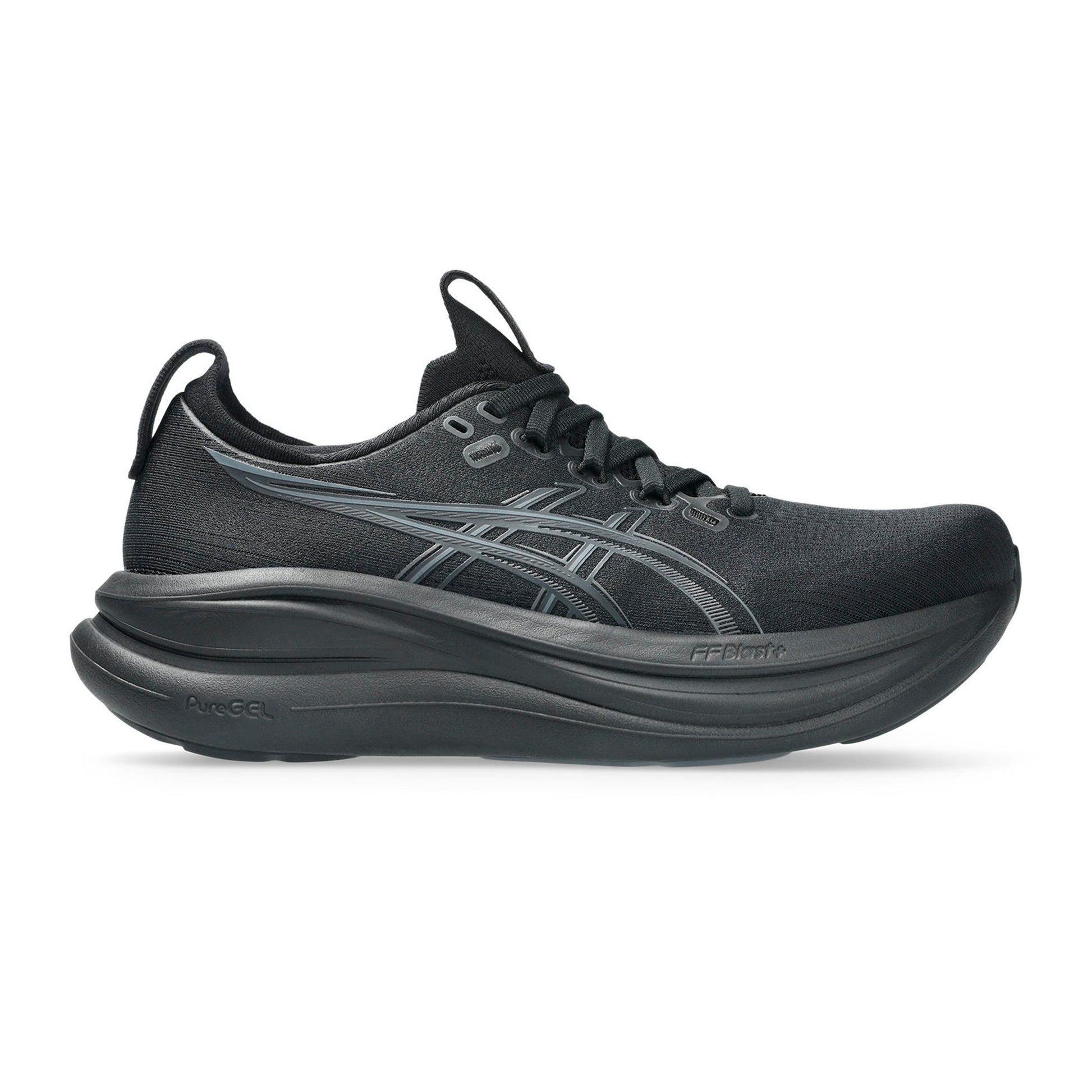 ASICS Gel-Nimbus 28 Chaussure de running sans stabilisateurs Femmes - noir, gris