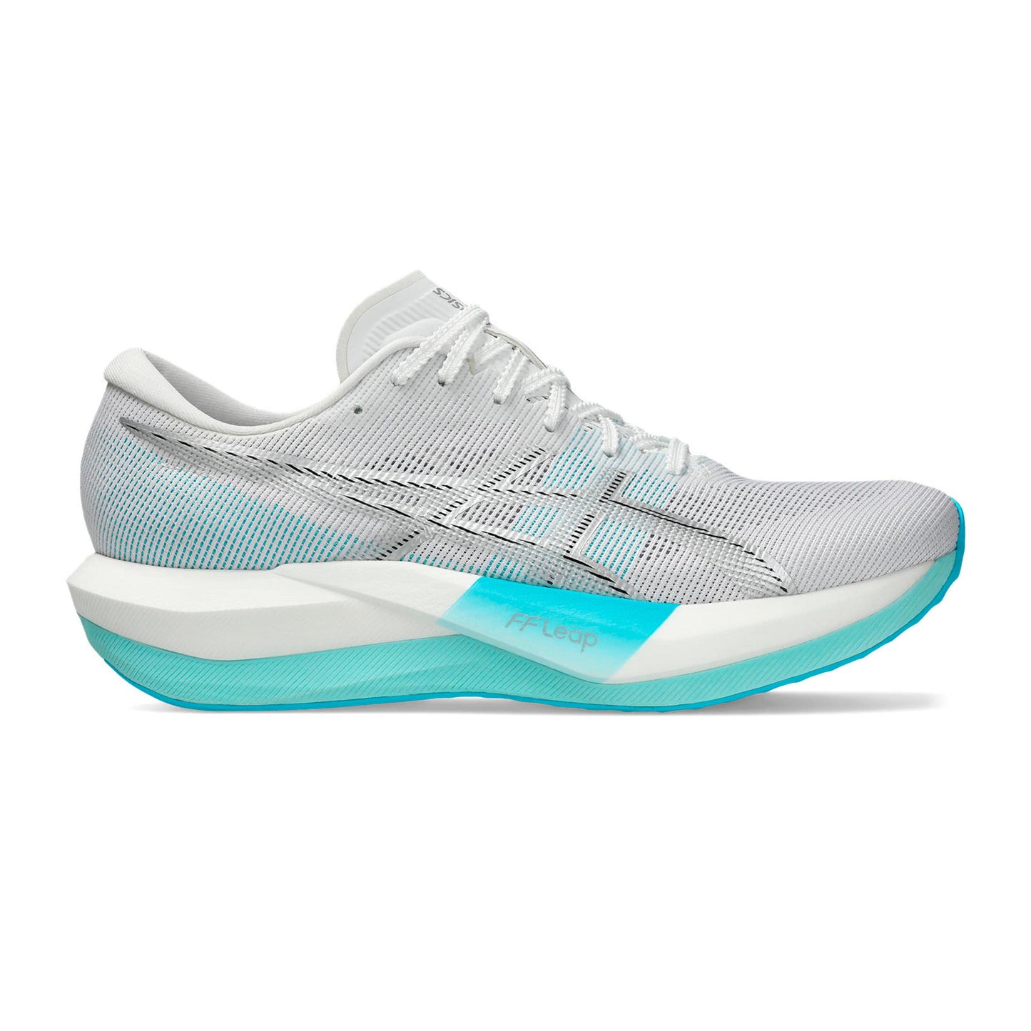 ASICS MAGIC SPEED 5 Chaussure de compétition Unisex - gris, turquoise