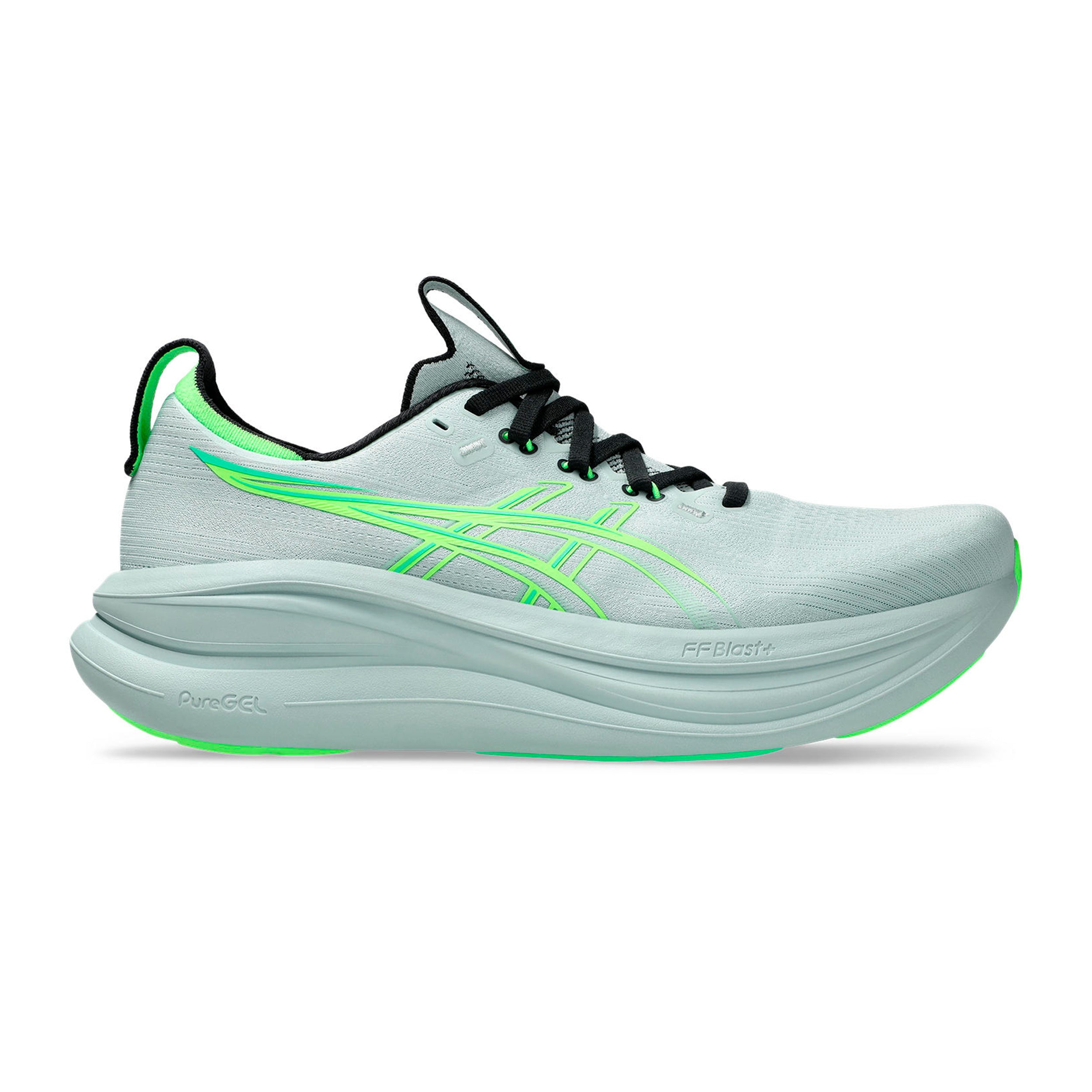 ASICS Gel-Nimbus 28 Chaussure de running sans stabilisateurs Hommes-vert, vert