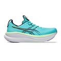 GEL-NIMBUS 28 Chaussure de running sans stabilisateurs Hommes - turquoise, jaune