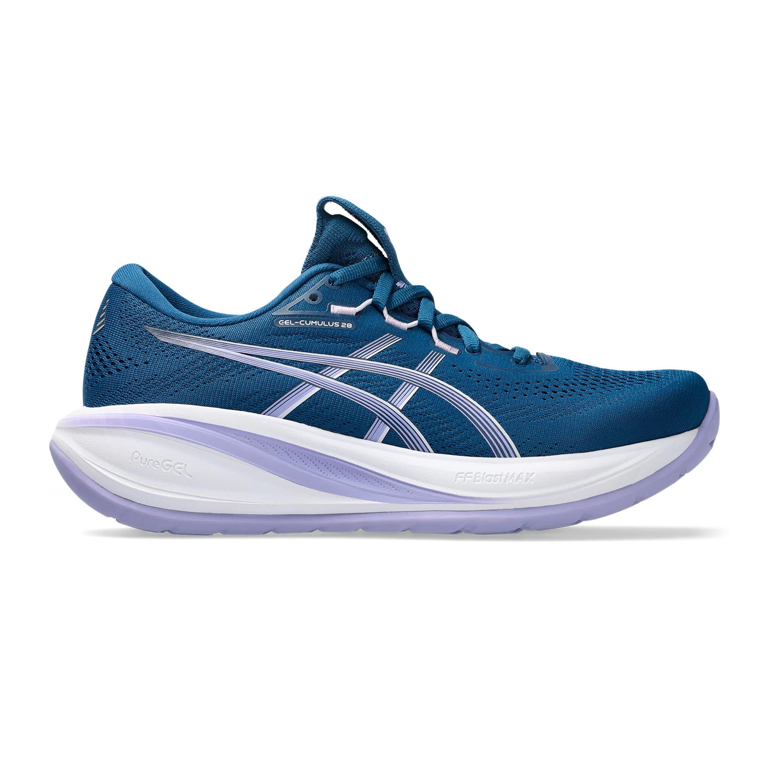 ASICS Gel-Cumulus 28 Chaussure de running sans stabilisateurs Femmes - bleu, lilas