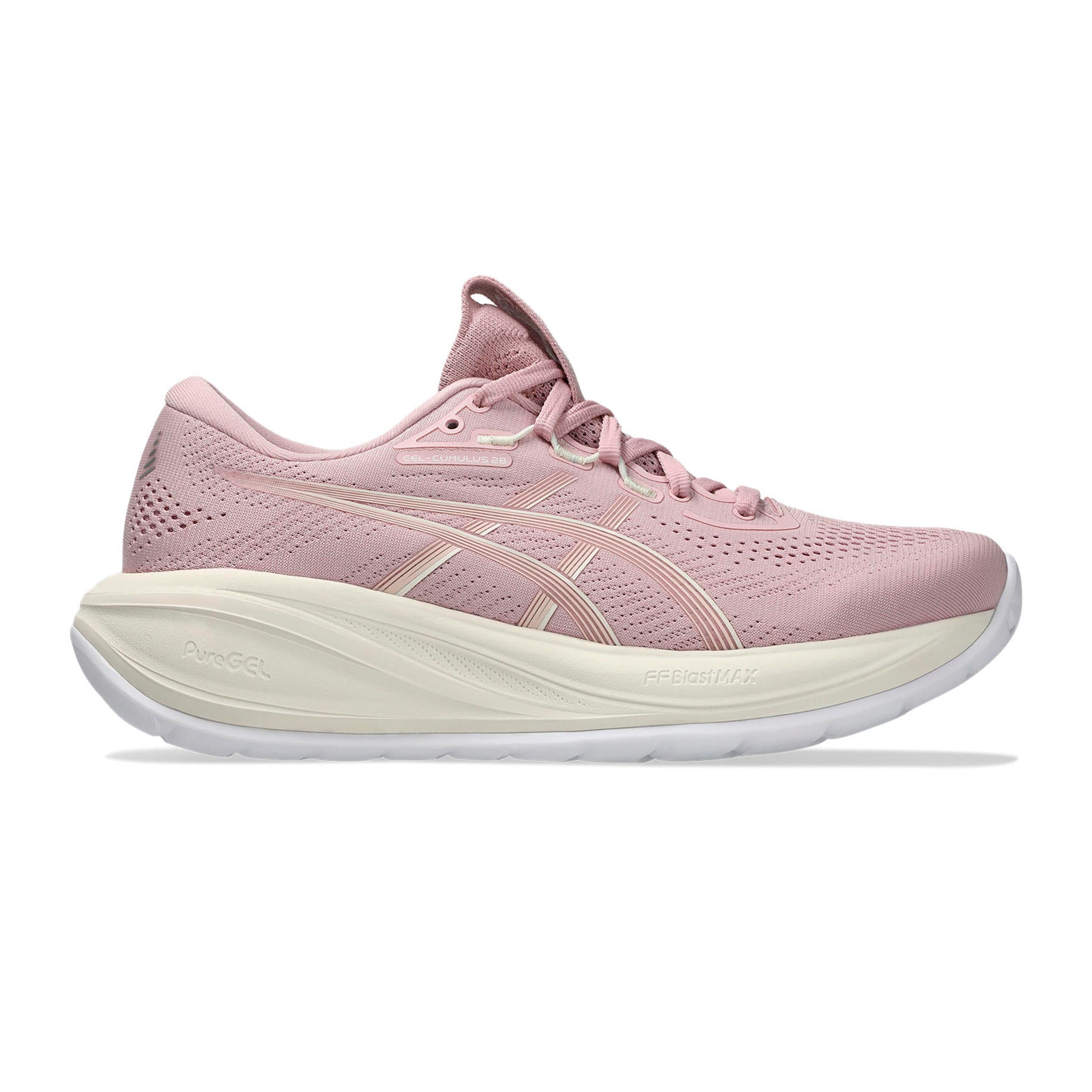 ASICS Gel-Cumulus 28 Chaussure de running sans stabilisateurs Femmes - rosé, crème