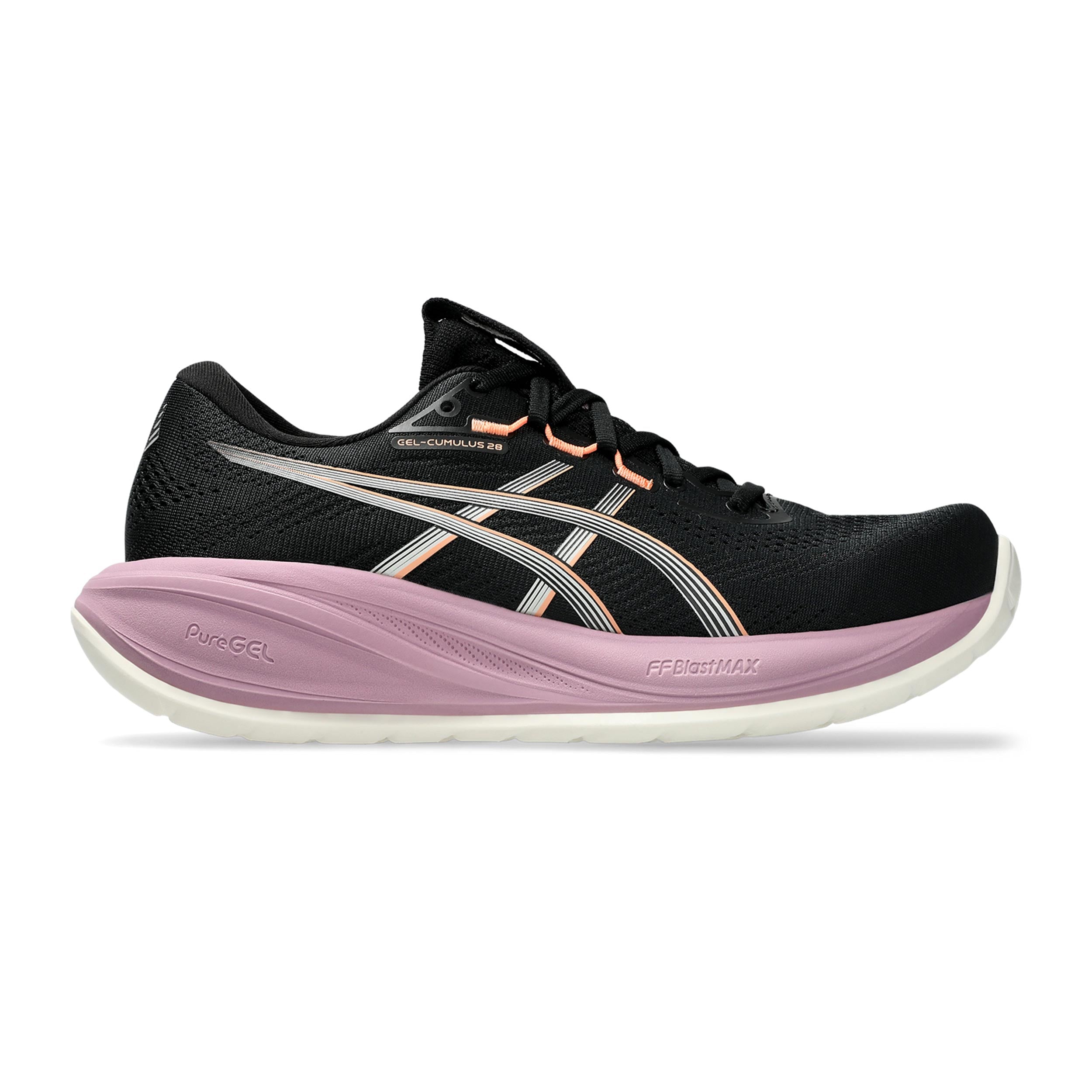 ASICS GEL-CUMULUS 28 Chaussure de running sans stabilisateurs Femmes - noir, lilas