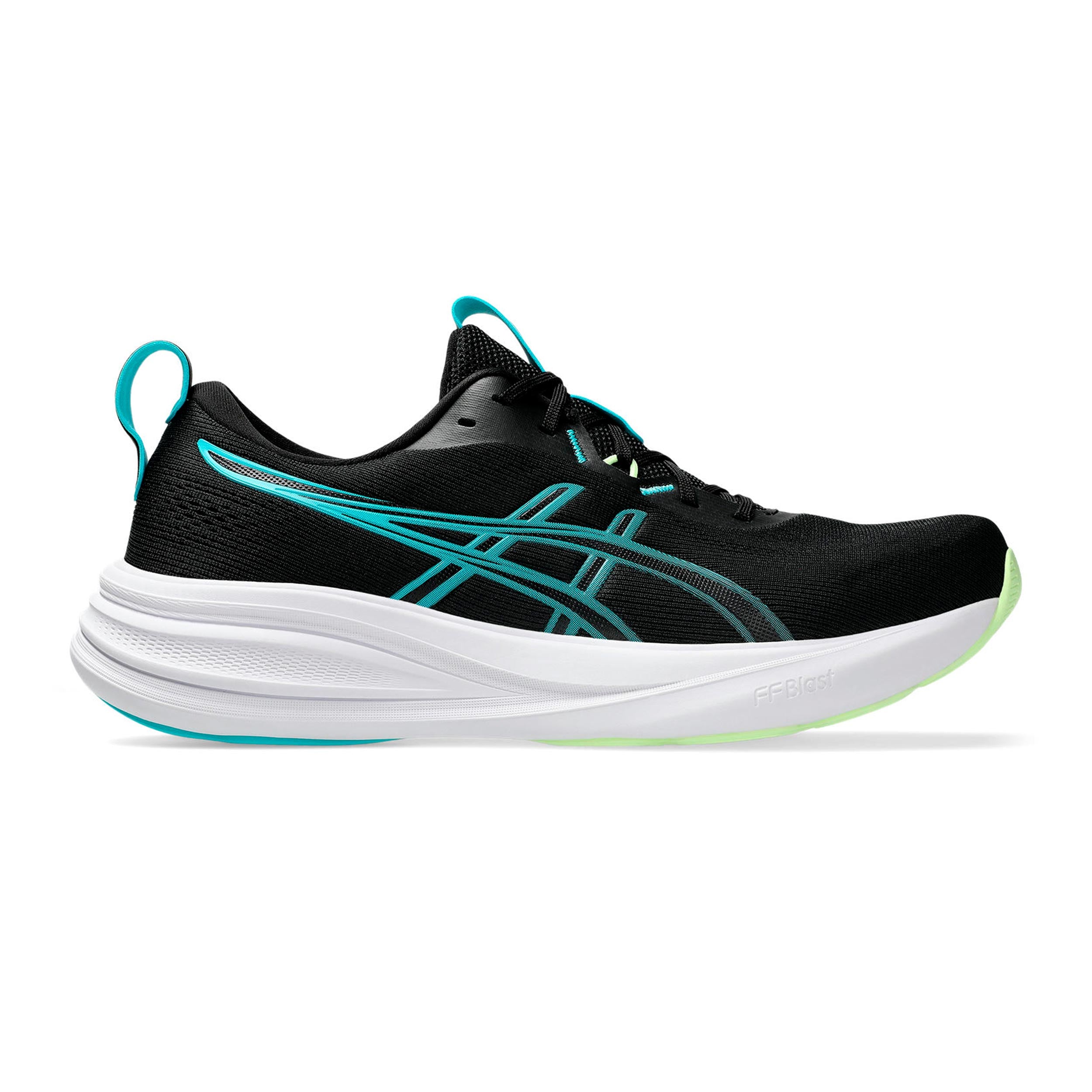 ASICS GEL-PULSE 17 Chaussure de running sans stabilisateurs Hommes - noir, turquoise