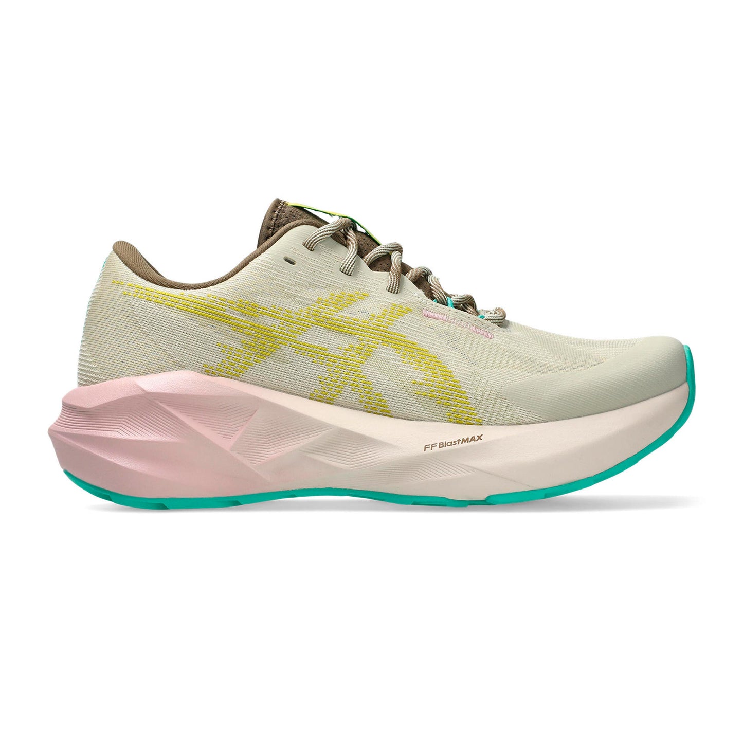 ASICS Novablast 5 TR Chaussure de running sans stabilisateurs Femmes - beige, vert