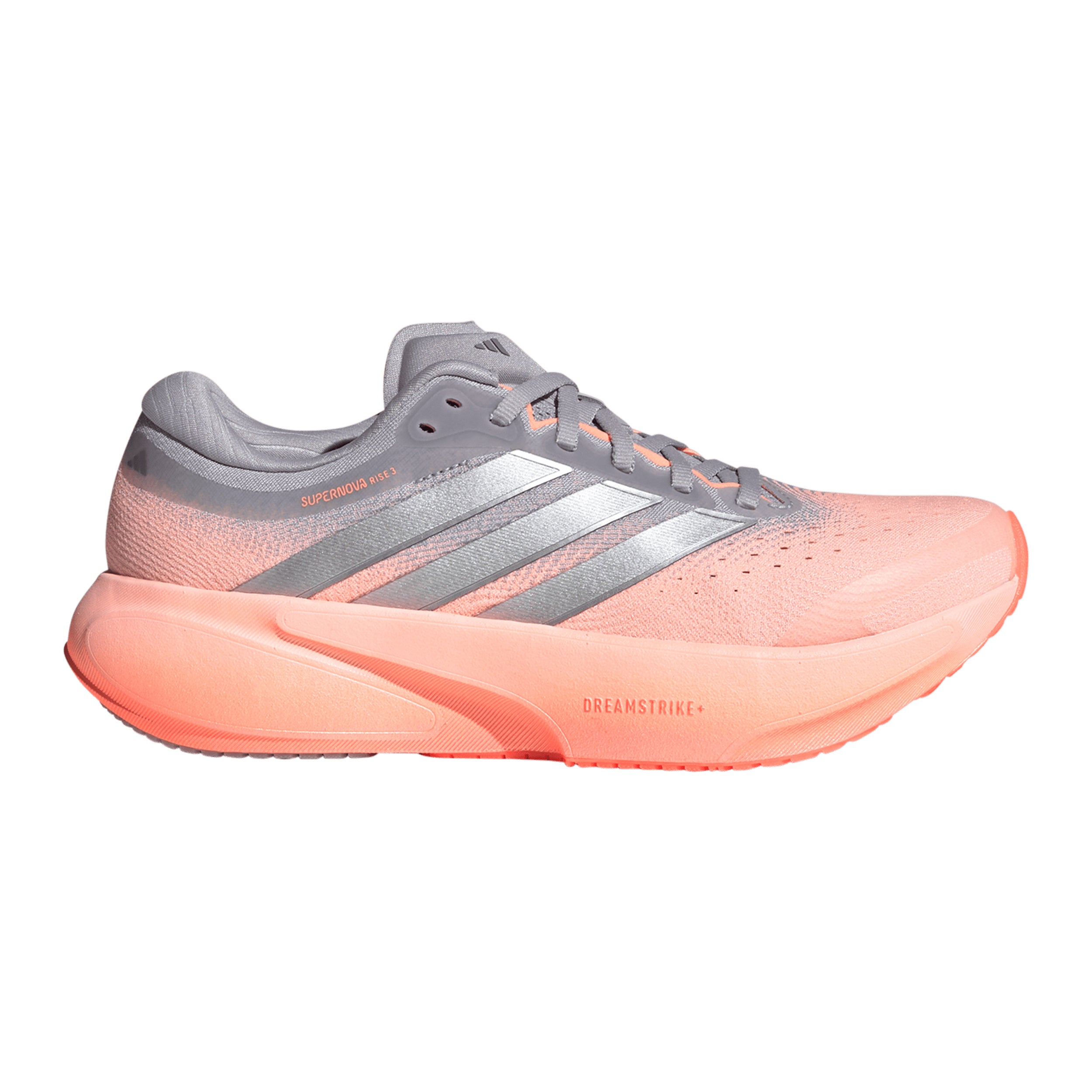 adidas Supernova Rise 3 Chaussure de running sans stabilisateurs Femmes - corail, gris