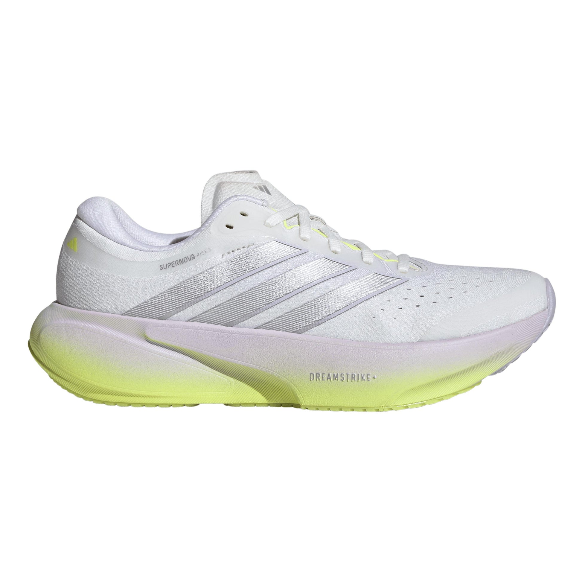 adidas Supernova Rise 3 Chaussure de running sans stabilisateurs Femmes - blanc, jaune
