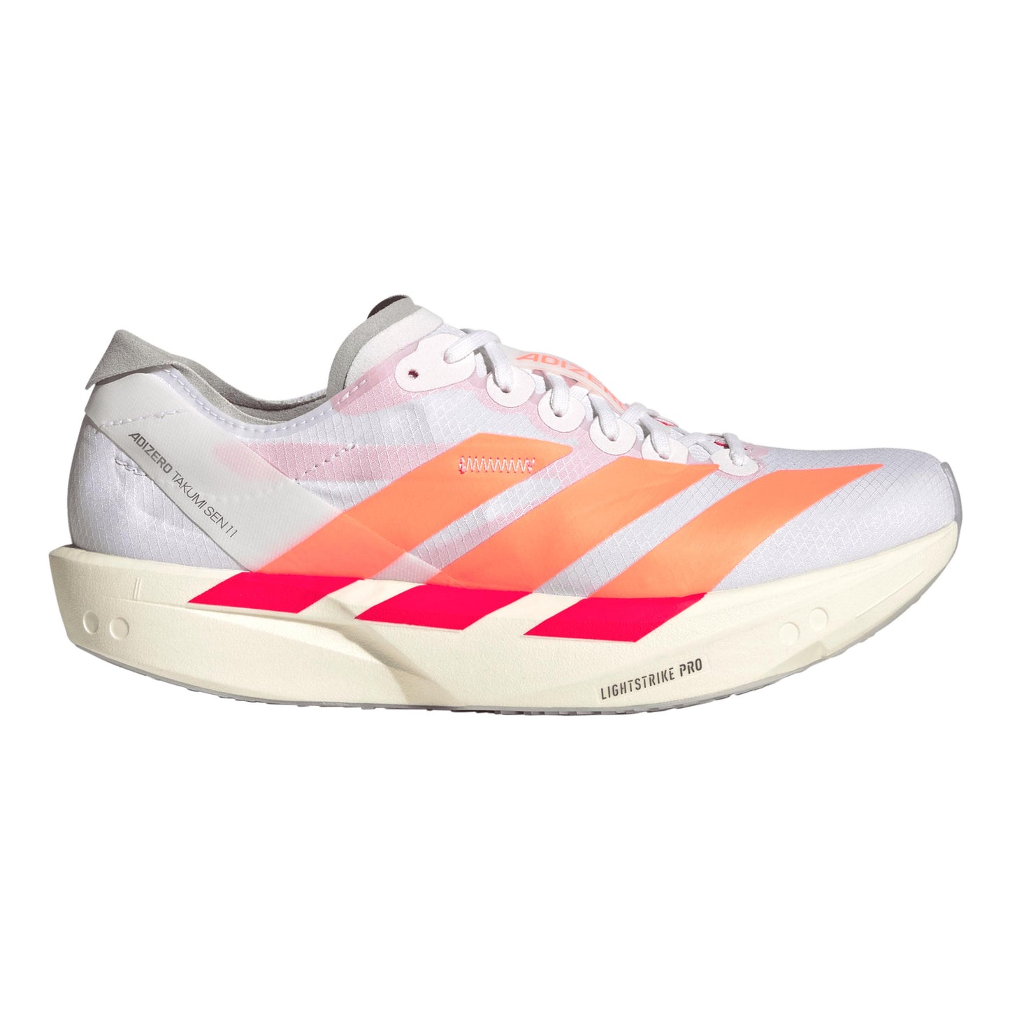 adidas Adizero Takumi Sen 11 Chaussure de compétition Femmes - blanc, orange