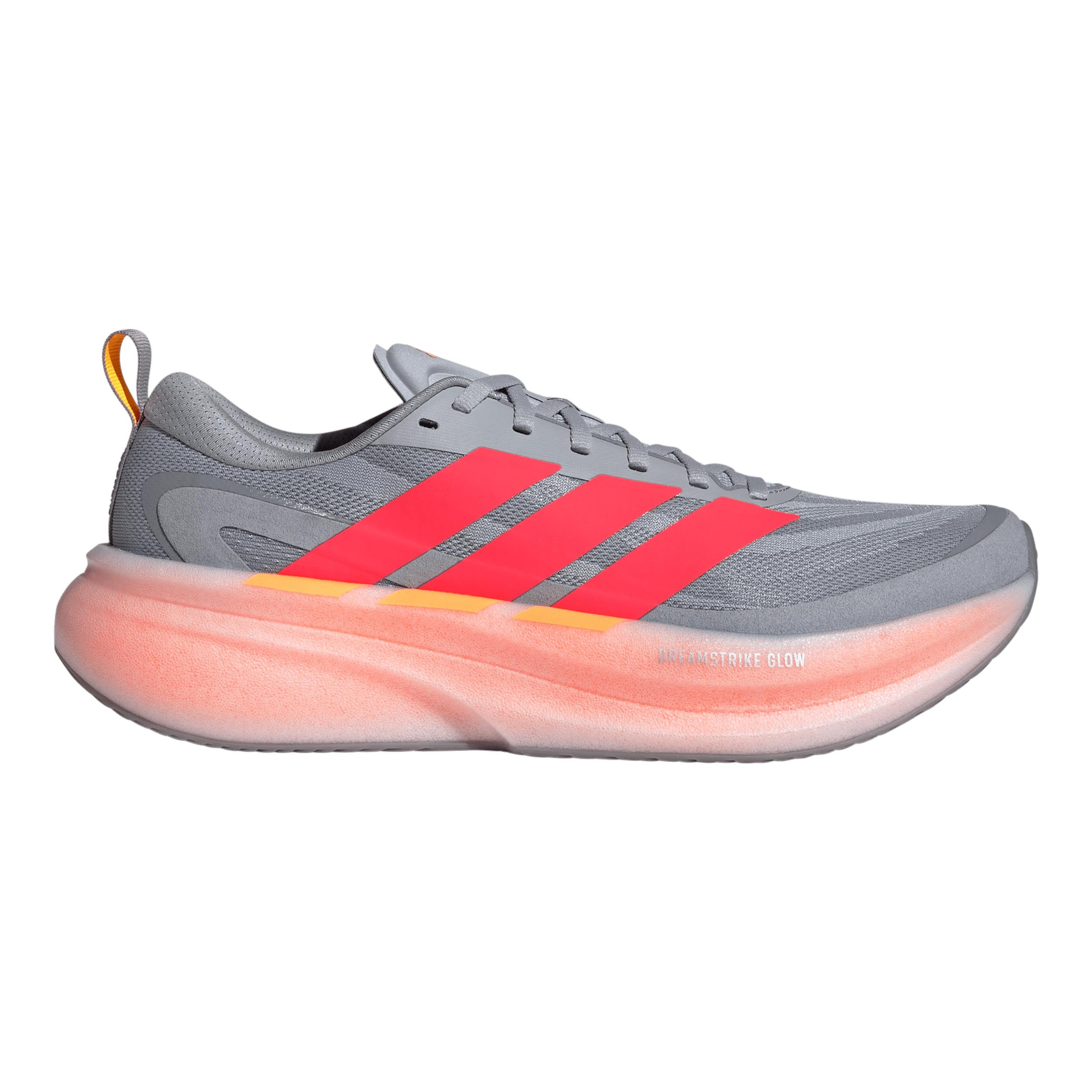 adidas Supernova Glide Chaussure de running sans stabilisateurs Hommes - gris, orange