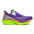 Endorphin Azura Chaussure de running sans stabilisateurs Hommes-violet, jaunes fluo
