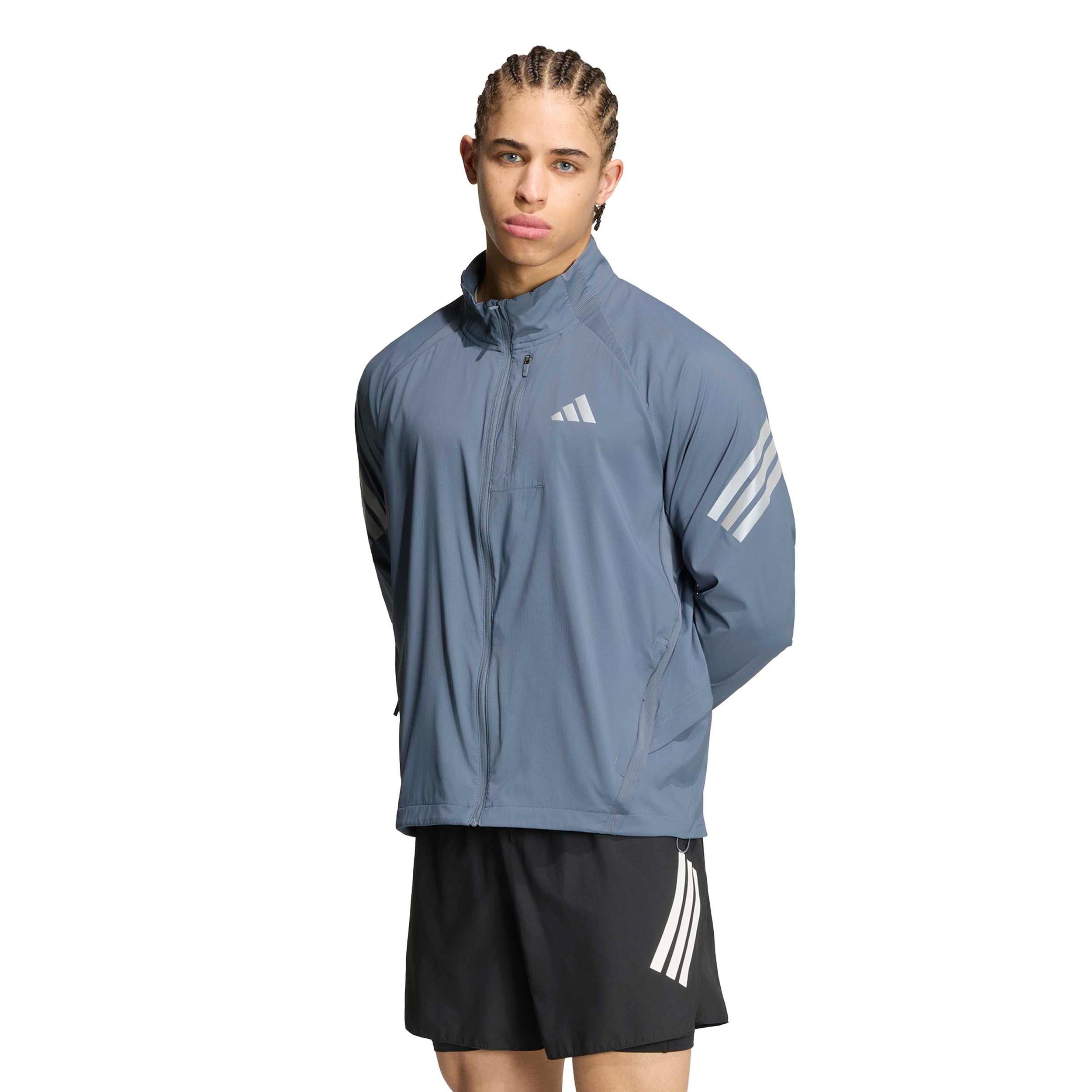 adidas adi365  Veste running Hommes - bleu gris