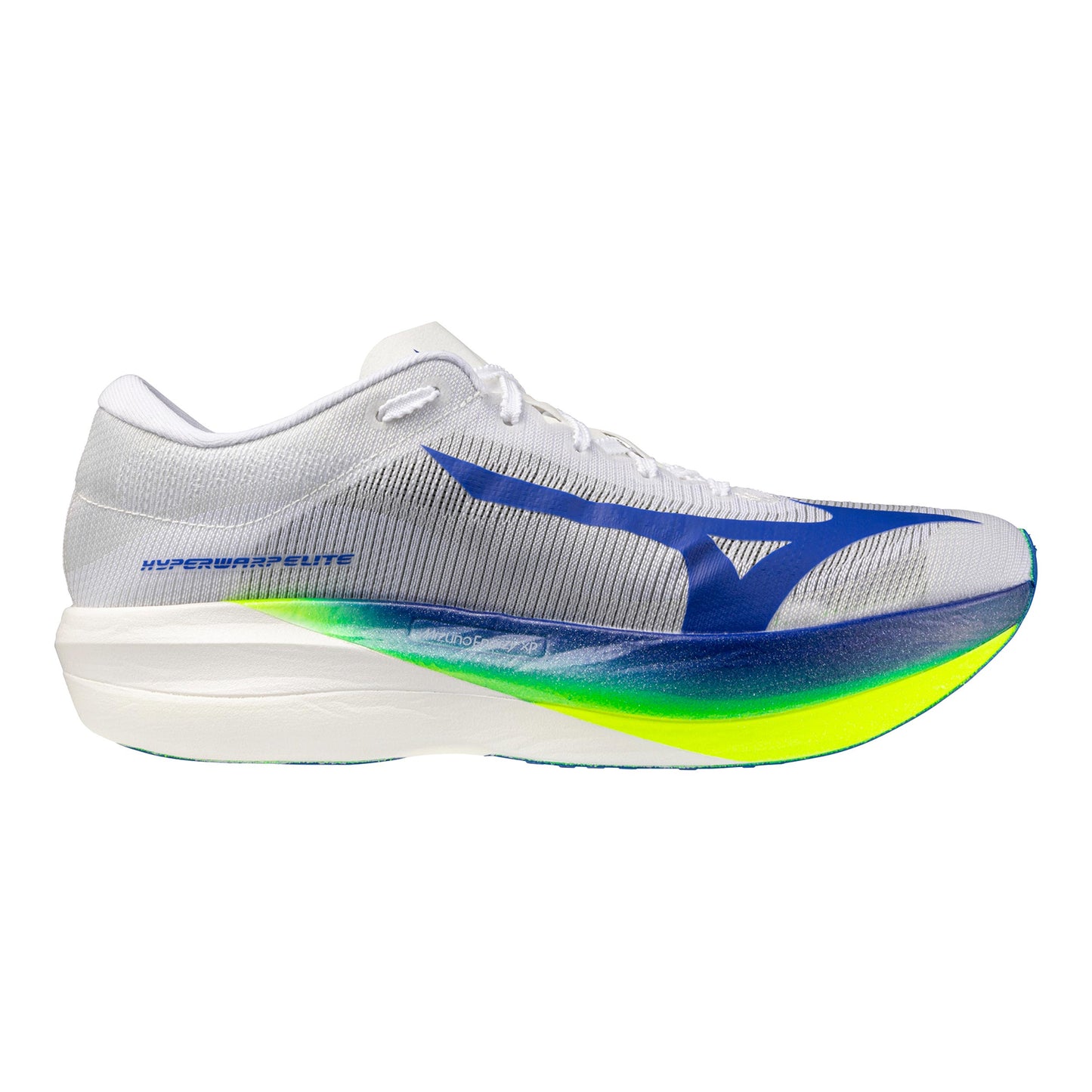Mizuno Hyperwarp Elite                     Chaussure de compétition Unisex-blanc, jaune