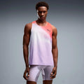 Lightspeed Ultraweave Graphic  Maillot de course Hommes - gris clair, orange