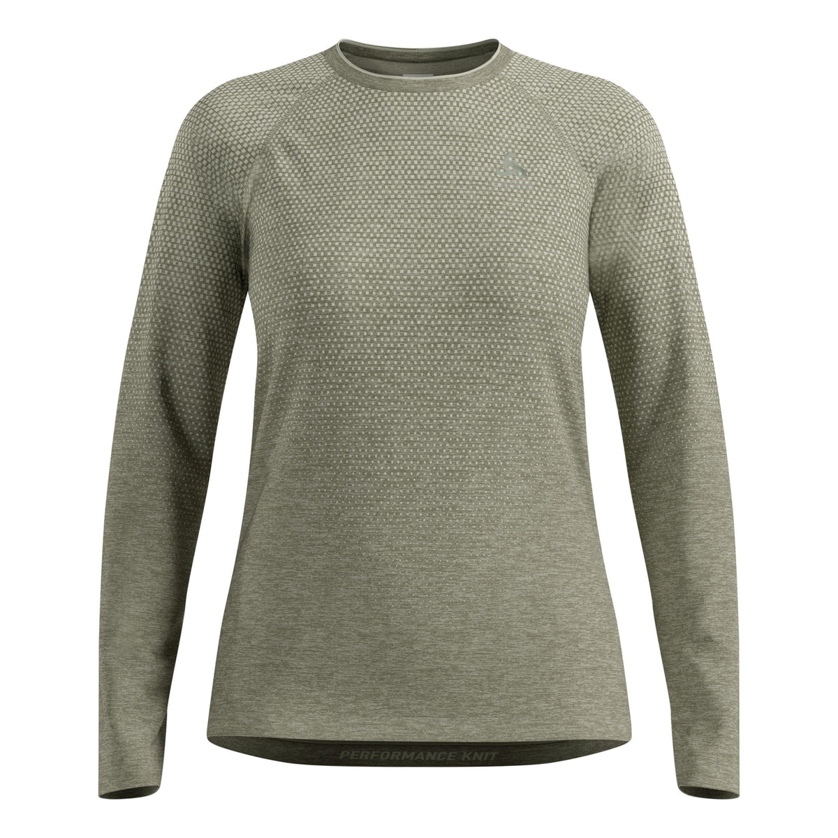 Odlo Essential Seamless  Maillot de course Femmes - vert olive