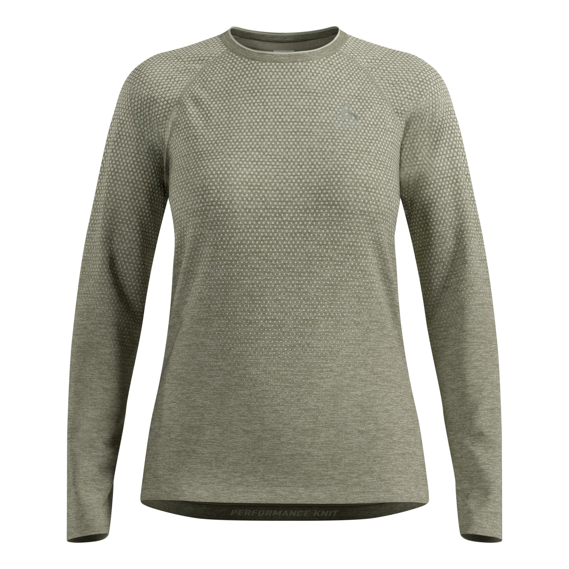 Odlo Essential Seamless  Maillot de course Femmes - vert olive
