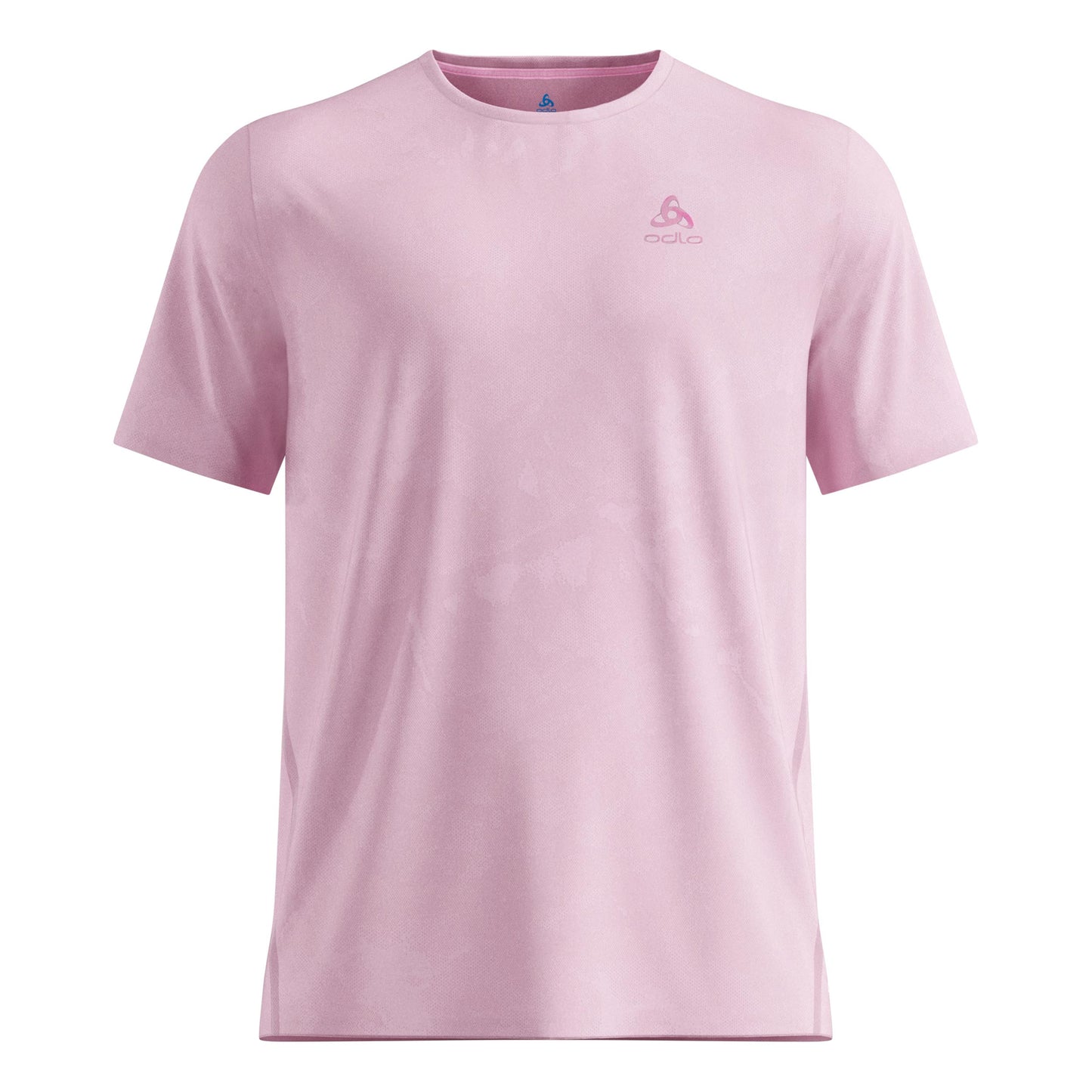 Odlo Zeroweight Engineered Chill-Tec Maillot de course Hommes-pink