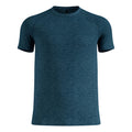 Essential Seamless  Maillot de course Hommes - bleu petrol