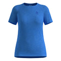 Essential Seamless Maillot de course Femmes-bleu