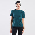 Essential Seamless  Maillot de course Femmes - bleu petrol