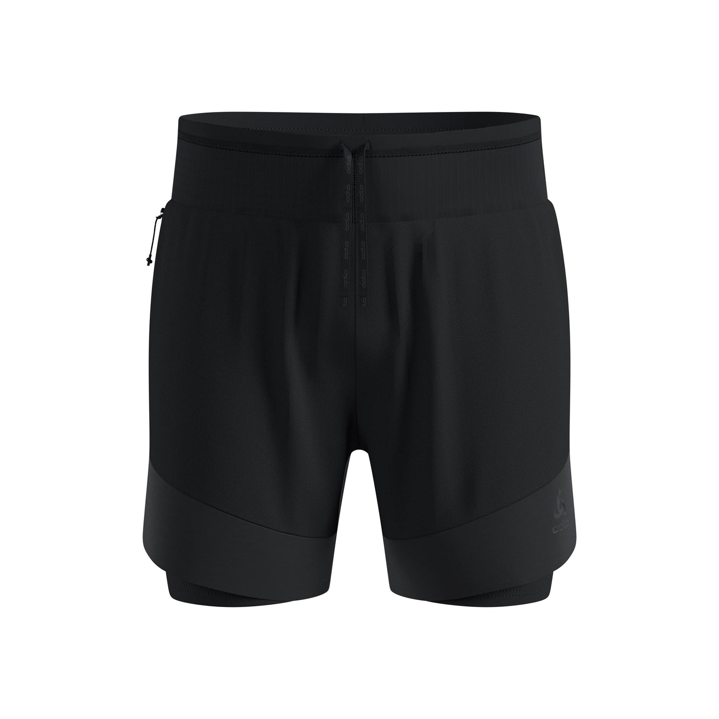 Odlo X-Alp Trail 6in 2in1 Short de running Hommes-noir