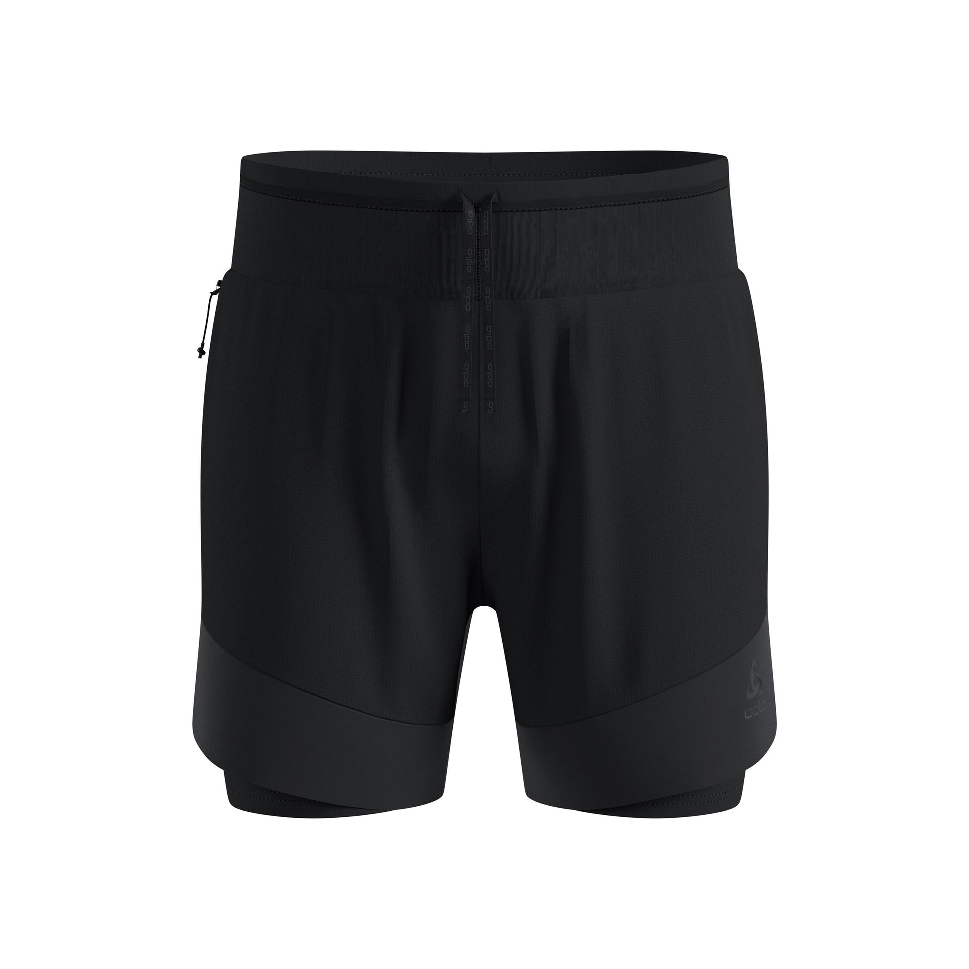 Odlo X-Alp Trail 6in 2in1 Short de running Hommes-noir